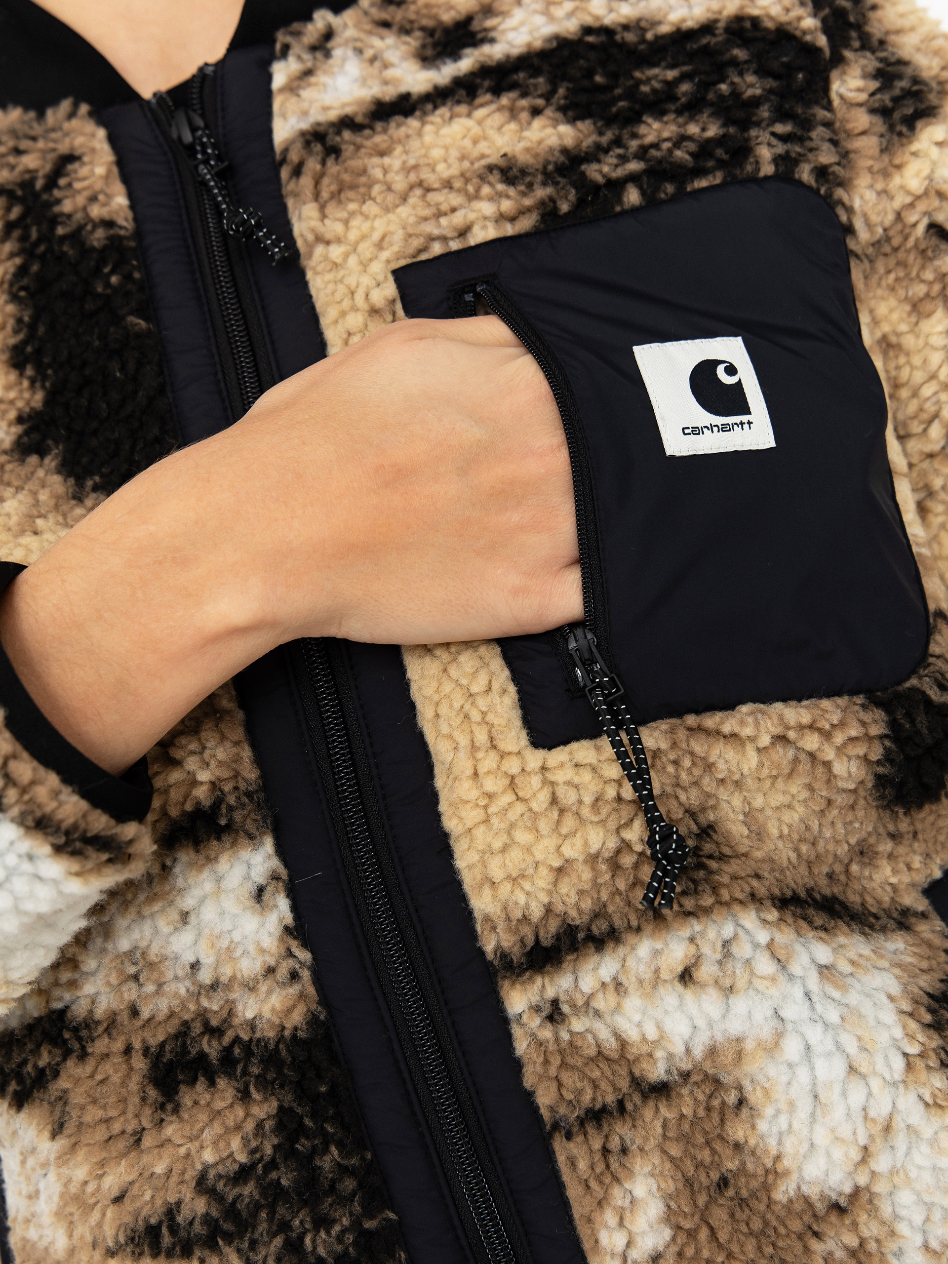 Яке Carhartt WIP Janet Wmn (wild dog jacquard/black)