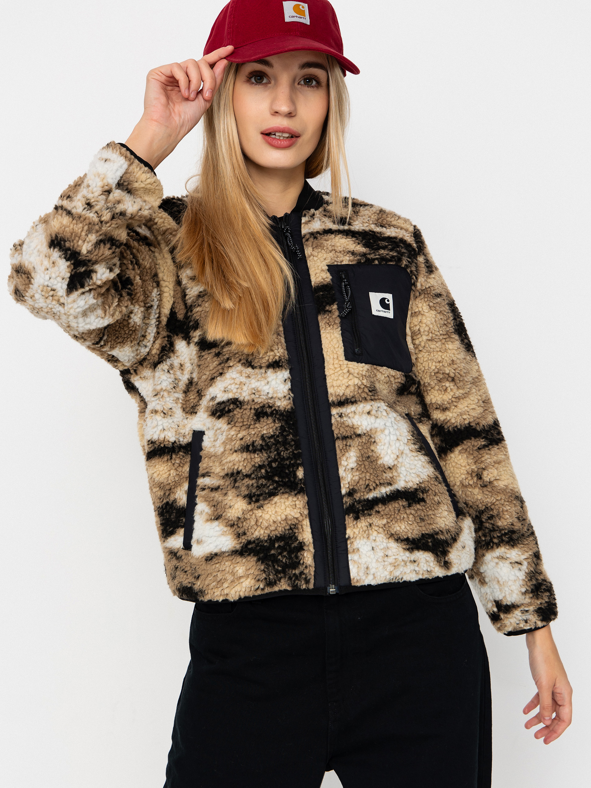Яке Carhartt WIP Janet Wmn (wild dog jacquard/black)