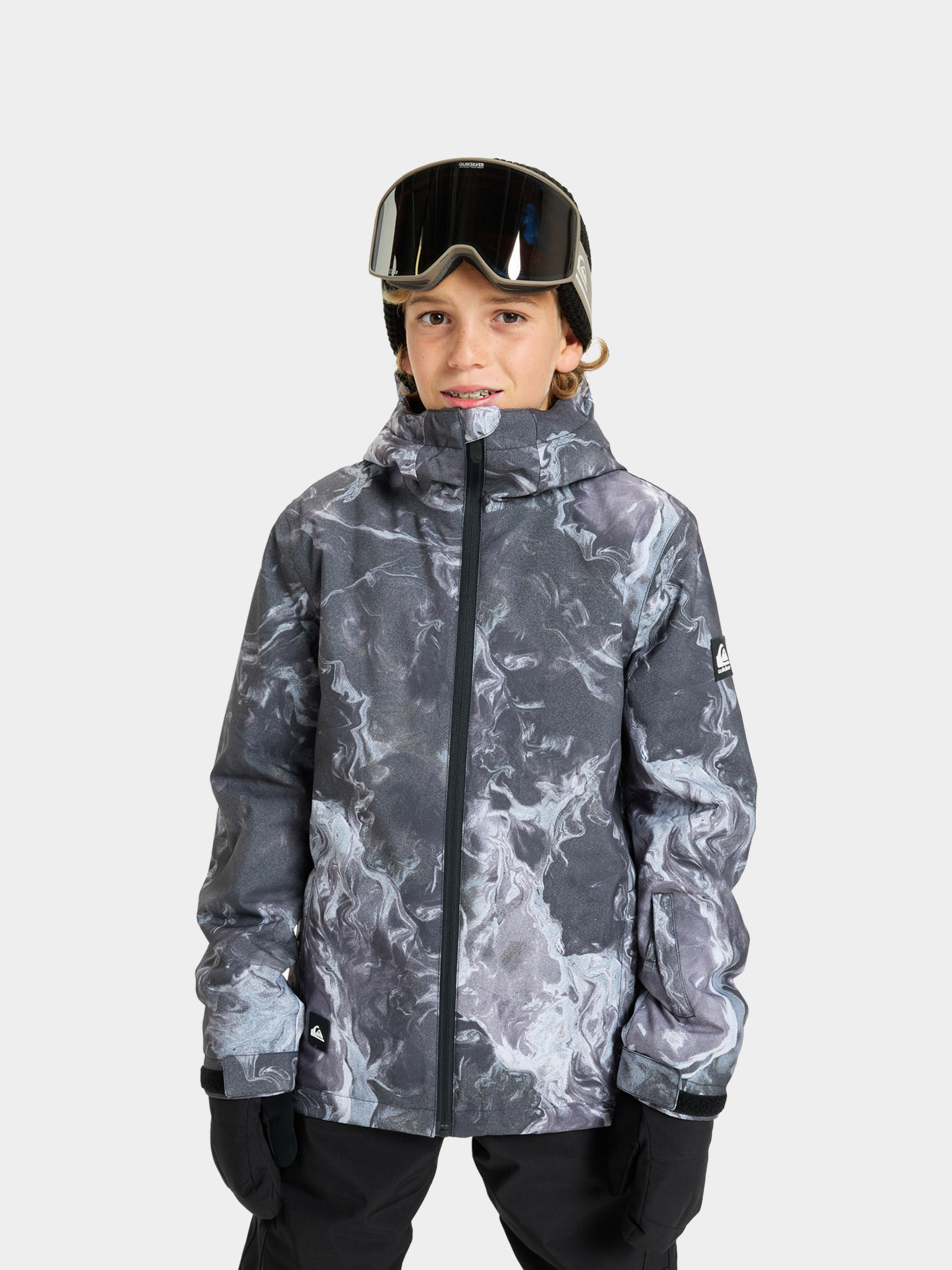 Сноуборд яке Quiksilver Mission Printed JR (true black)