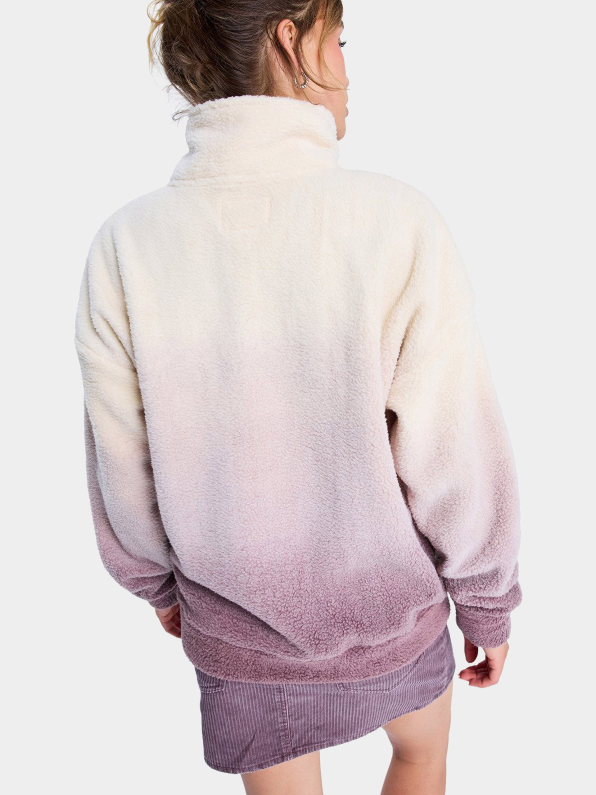 Дамски Поларени суитшърт Roxy Live Out Loud Gradient (huckleberry)