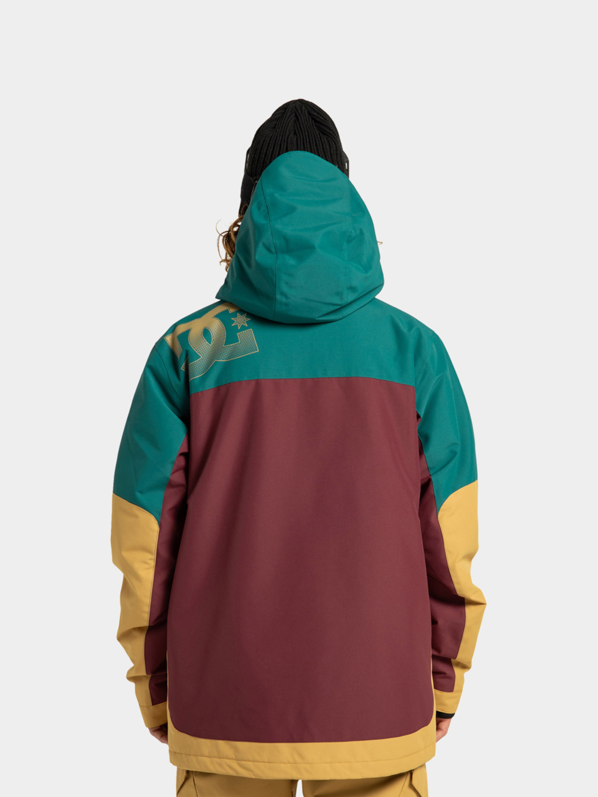 Мъжки Сноуборд яке DC Defiant (wine)