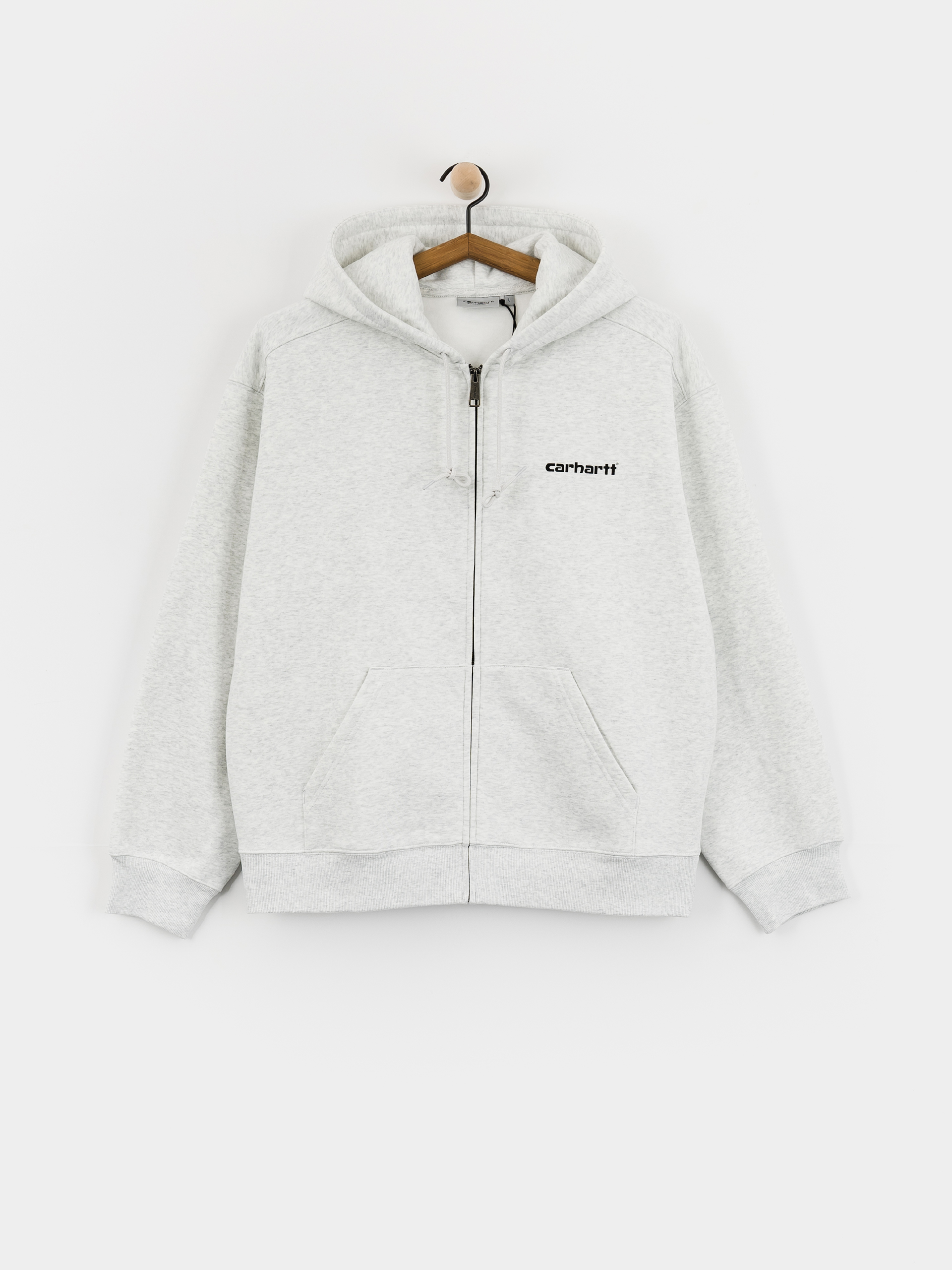 Суитшърт с качулка Carhartt WIP Archive Lines ZHD (ash heather)