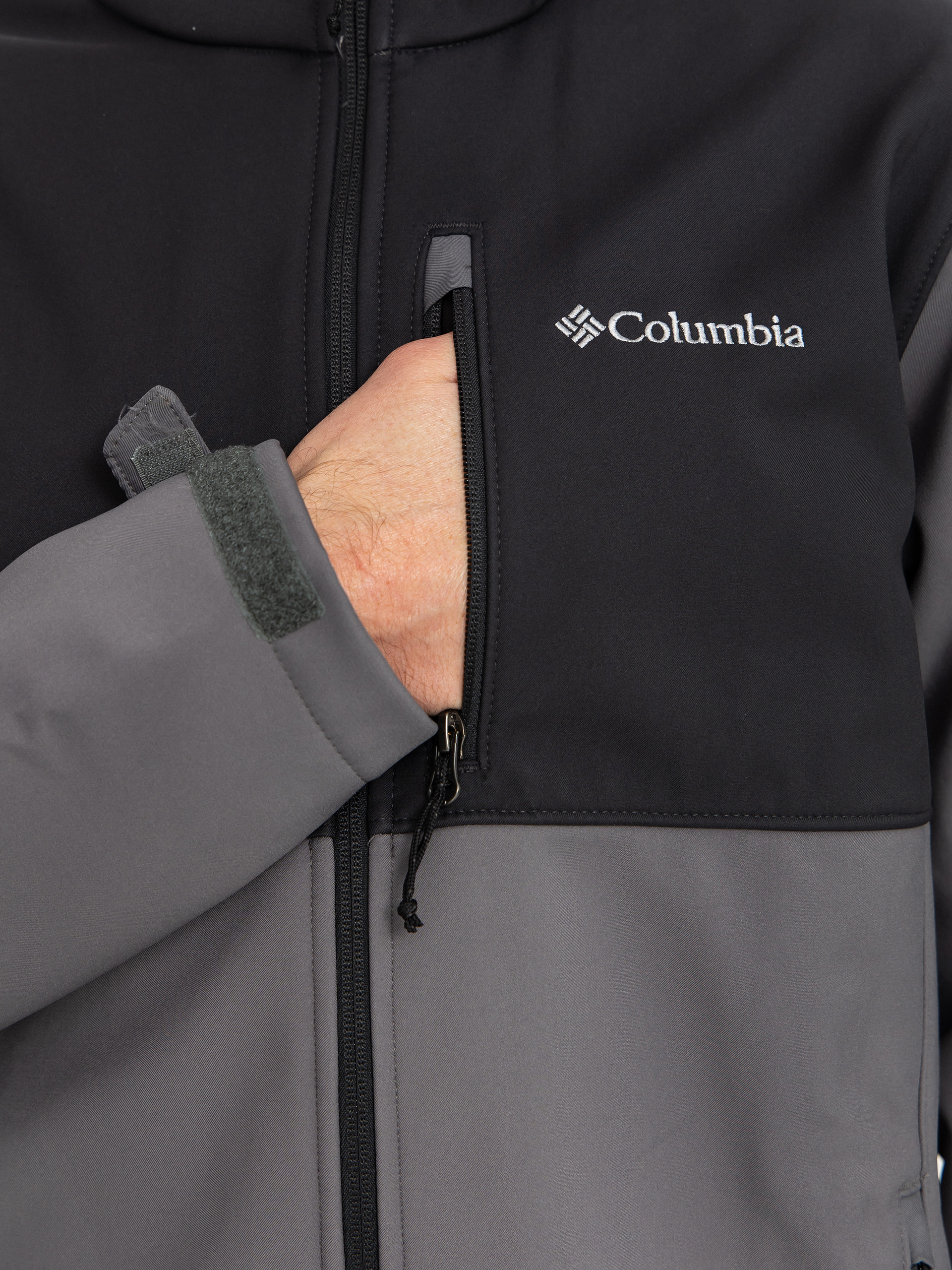 Яке Columbia Ascender Softshell (city grey/shark)
