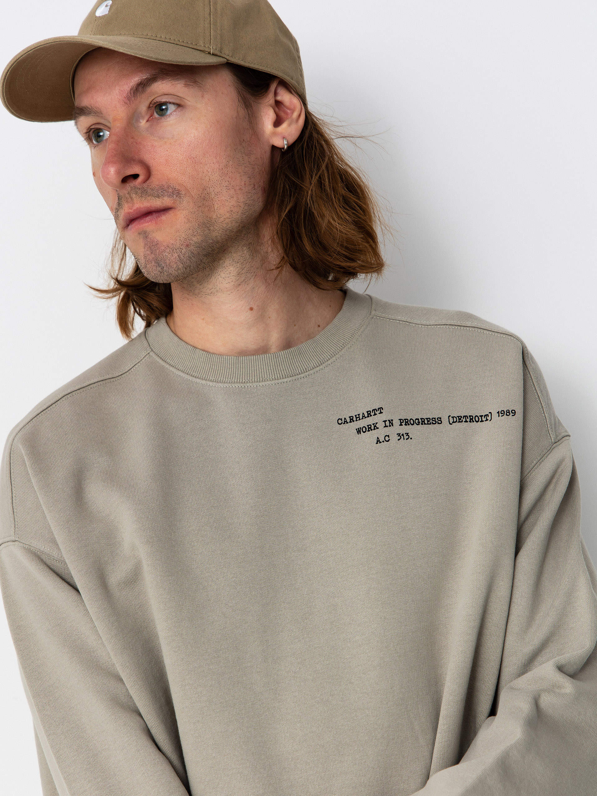 Суитшърт Carhartt WIP Punched (puddle)