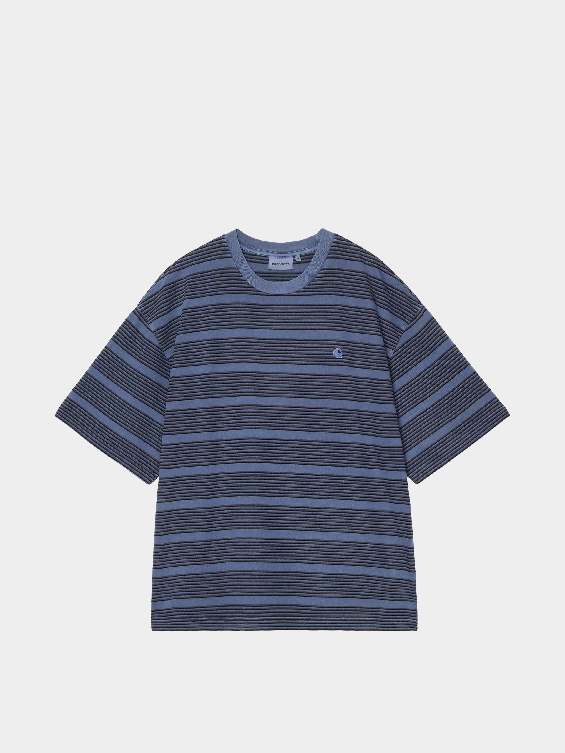 Тениска Carhartt WIP Hanson (hanson stripe/jupiter)