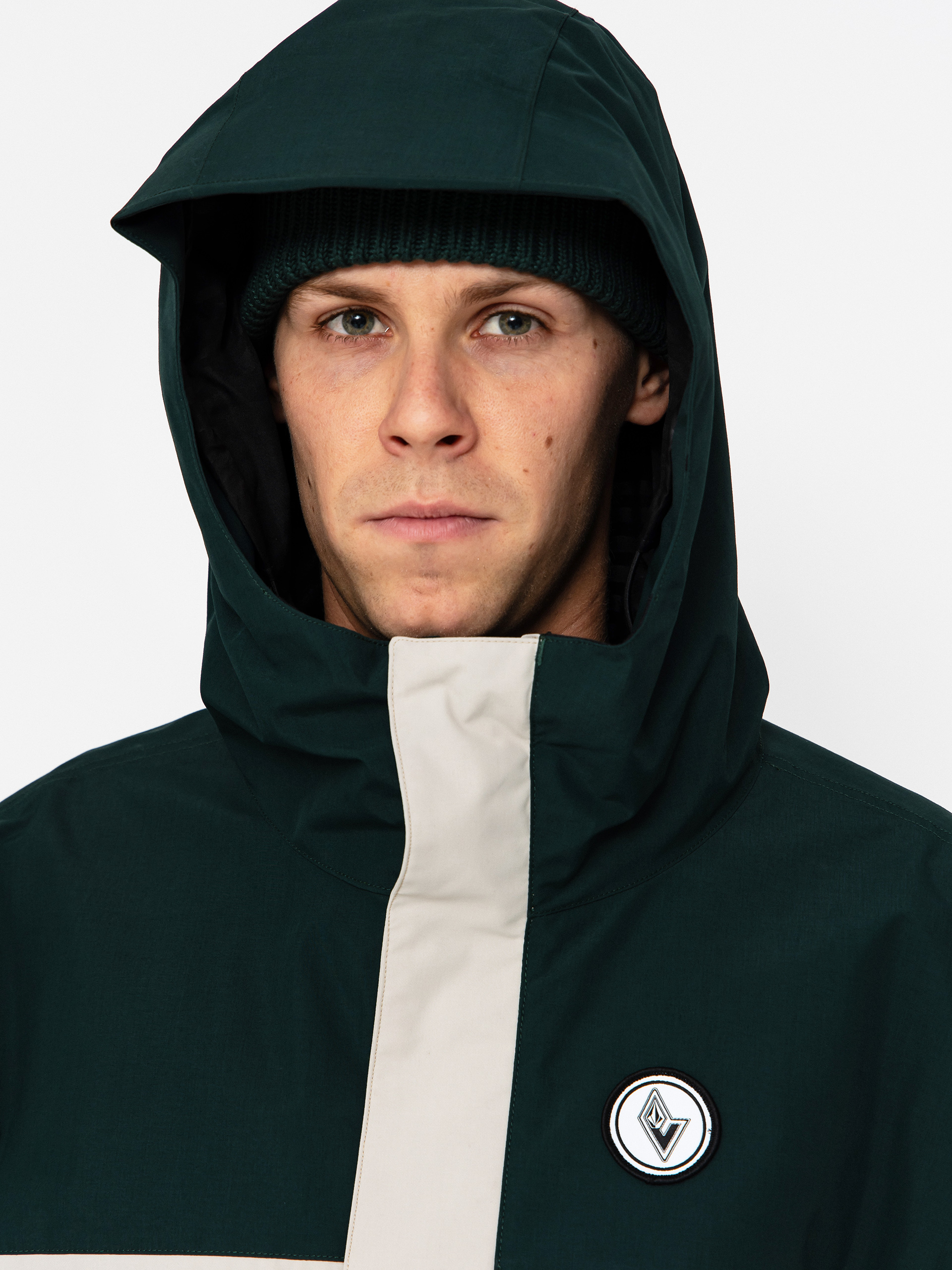 Мъжки Сноуборд яке Volcom Buckthreeeighty (stone)