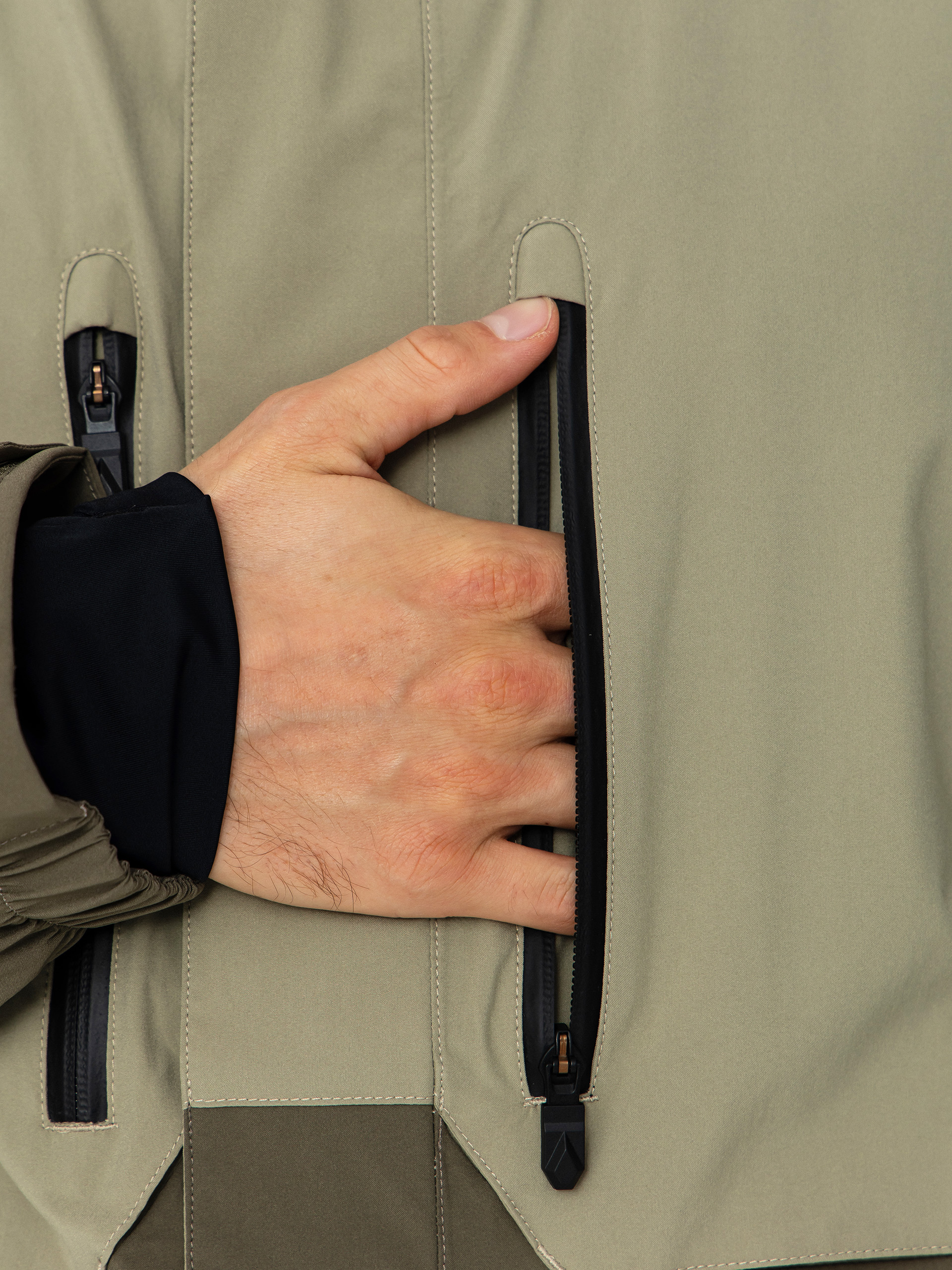 Мъжки Сноуборд яке Volcom Rnge Stretch 30K (moss green)