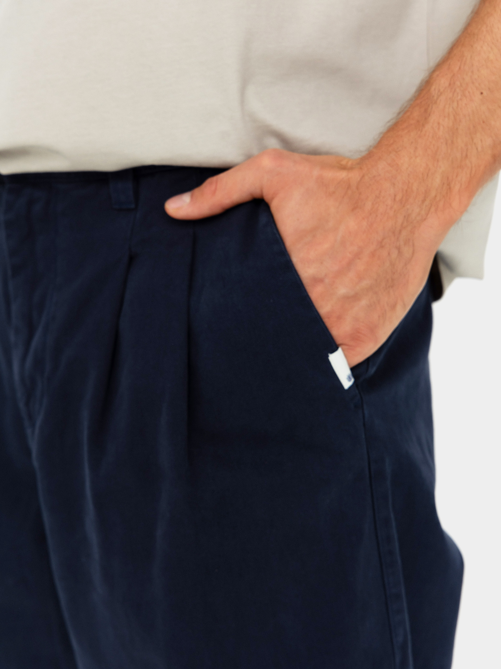 Панталони Element Big Pleated Chino (eclipse navy)