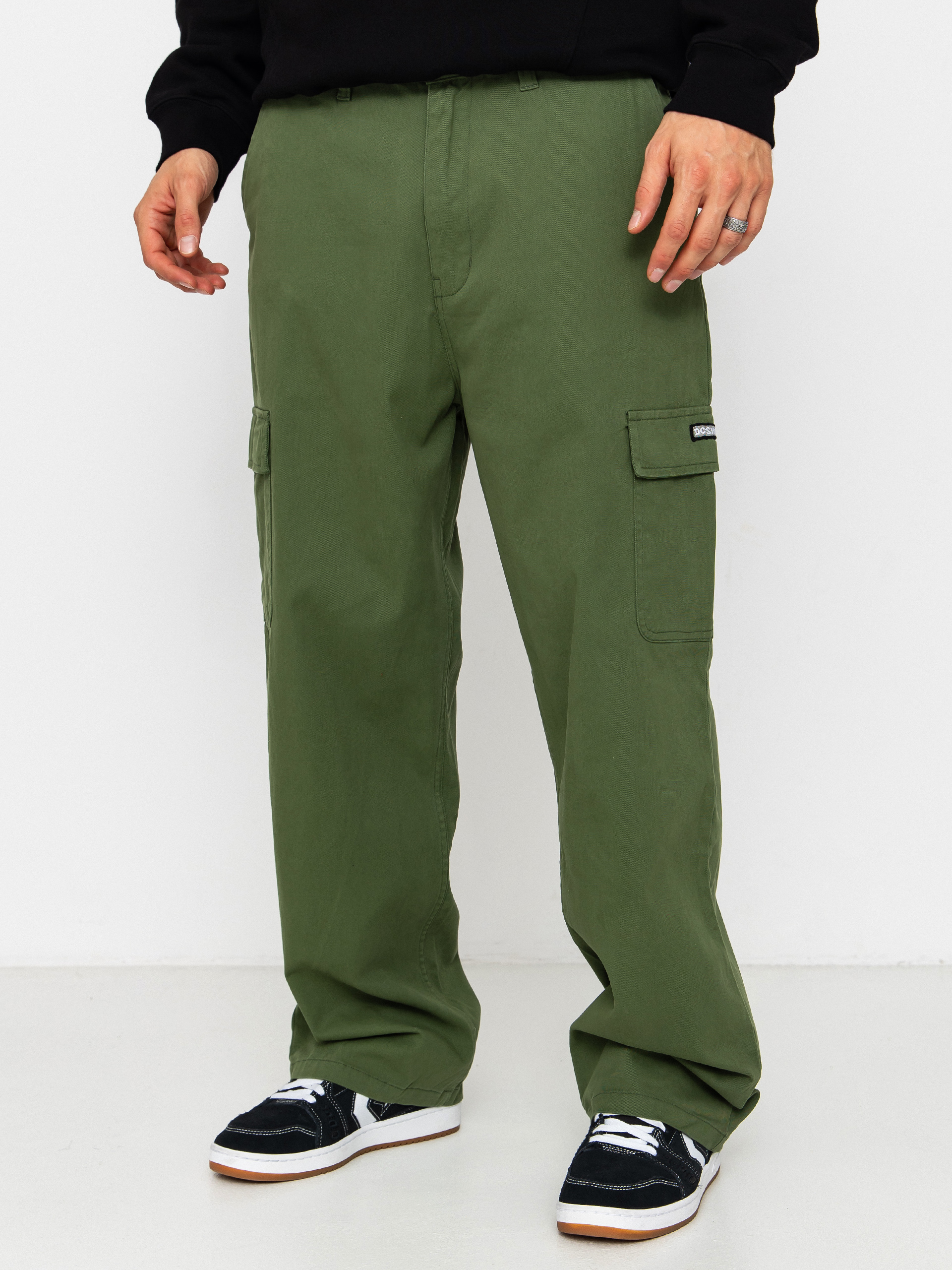Панталони DC Worker Baggy Chino Cargo (bronze green)
