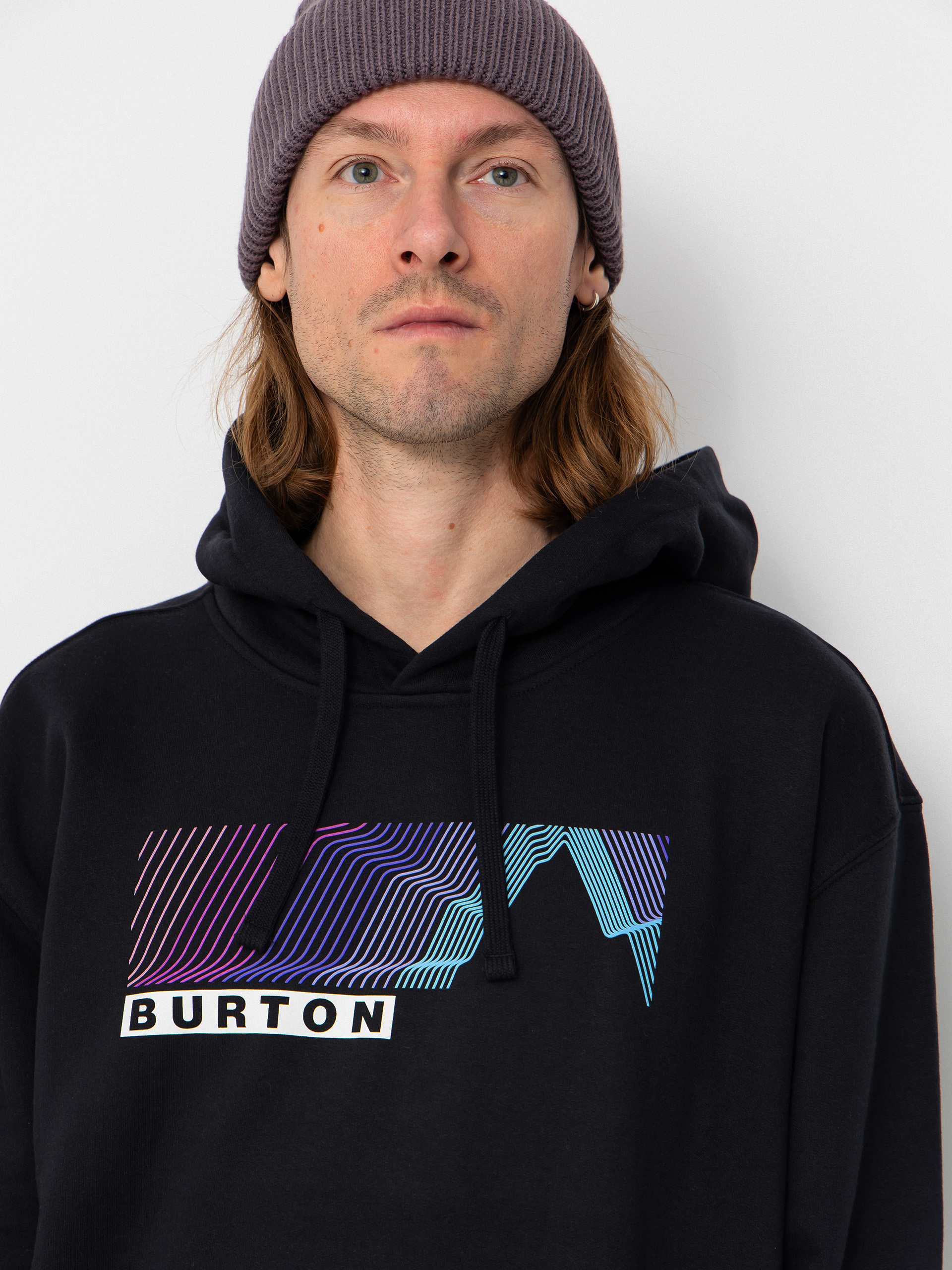 Суитшърт с качулка Burton Elmore HD (true black)