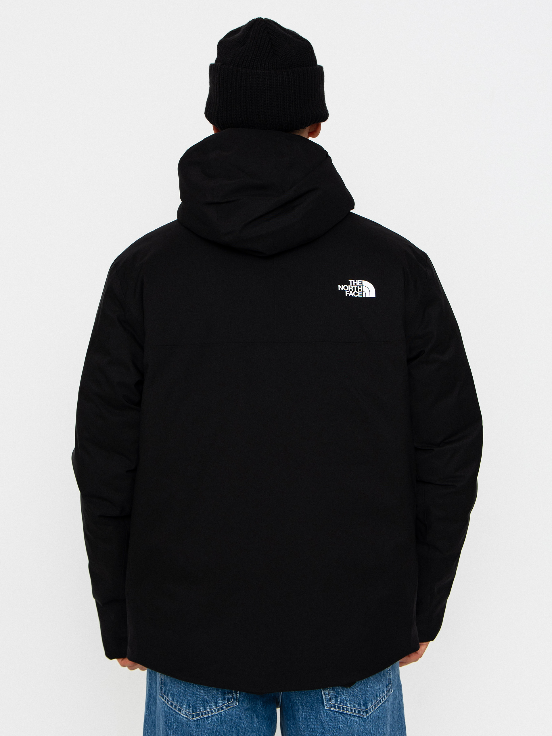 Яке The North Face Range Down Hooded (tnf black/tnf black)