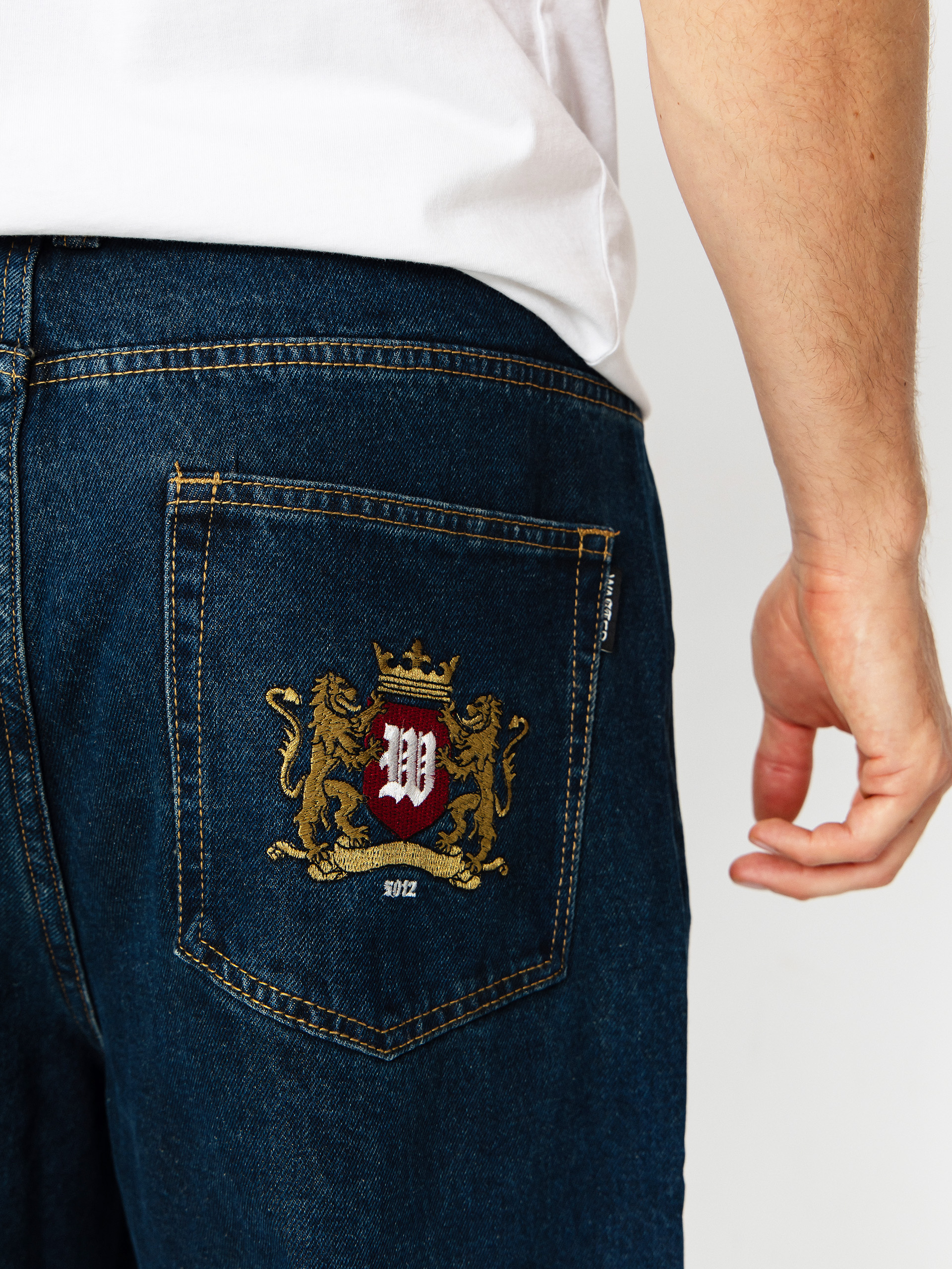 Панталони Wasted Paris Crest Casper (raw blue)