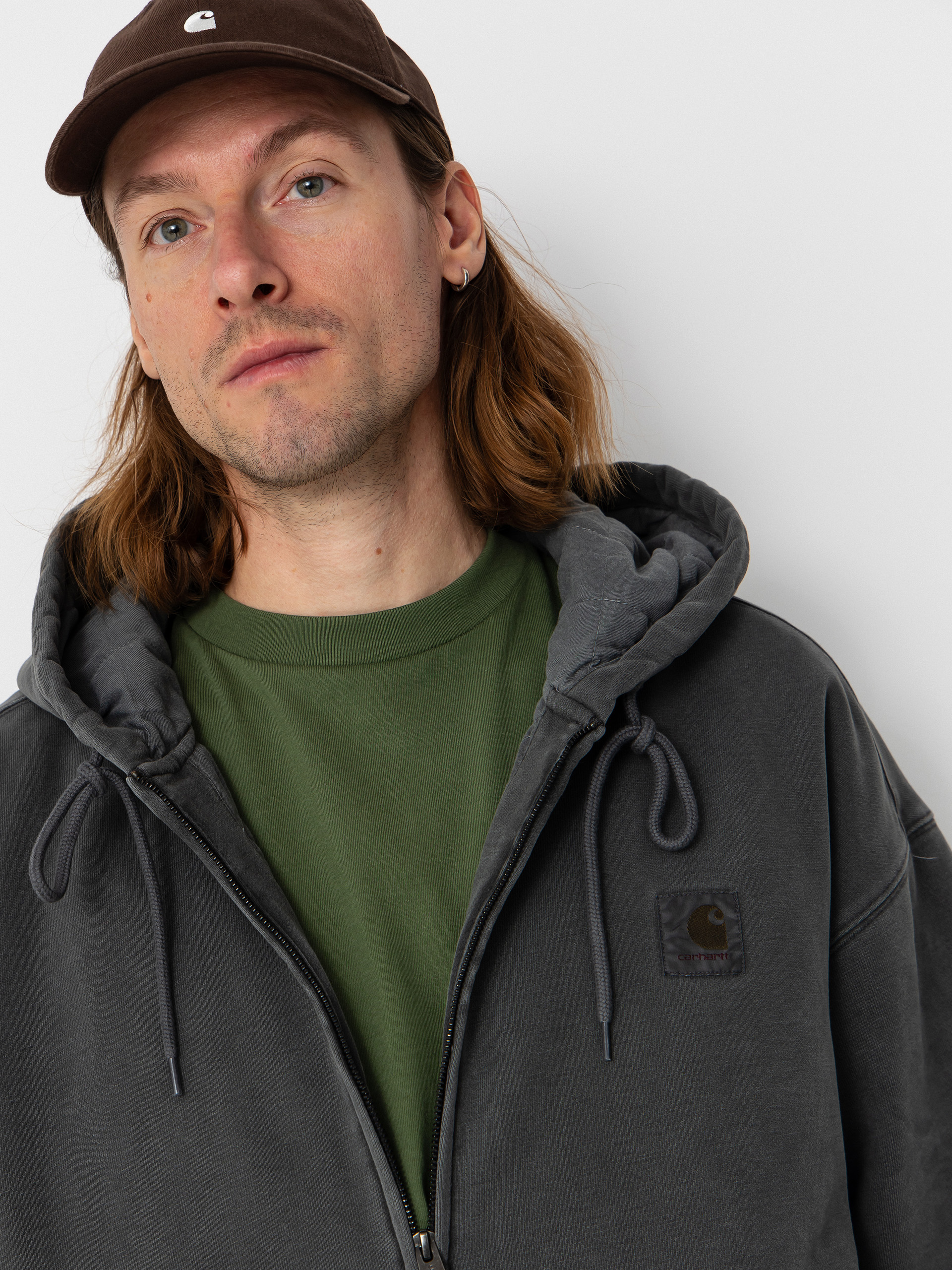 Яке Carhartt WIP Vista ZHD (black/garment dyed)