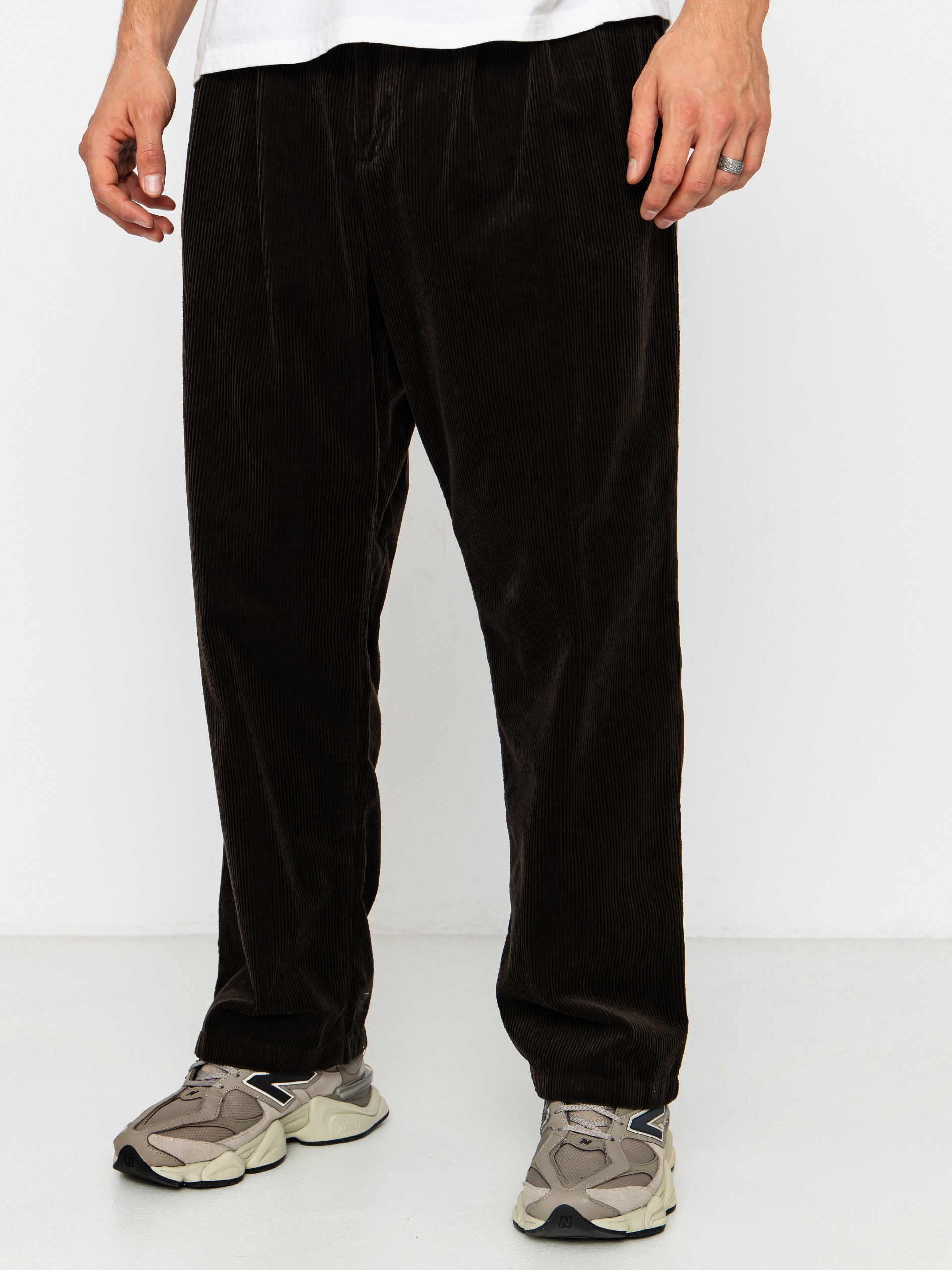 Панталони Carhartt WIP Evan (tobacco/rinsed)
