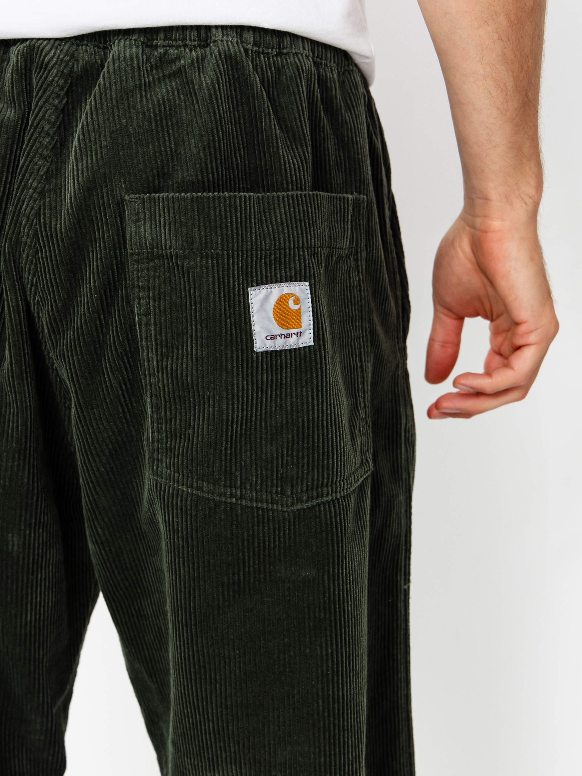 Панталони Carhartt WIP Floyde (opuntia/rinsed)