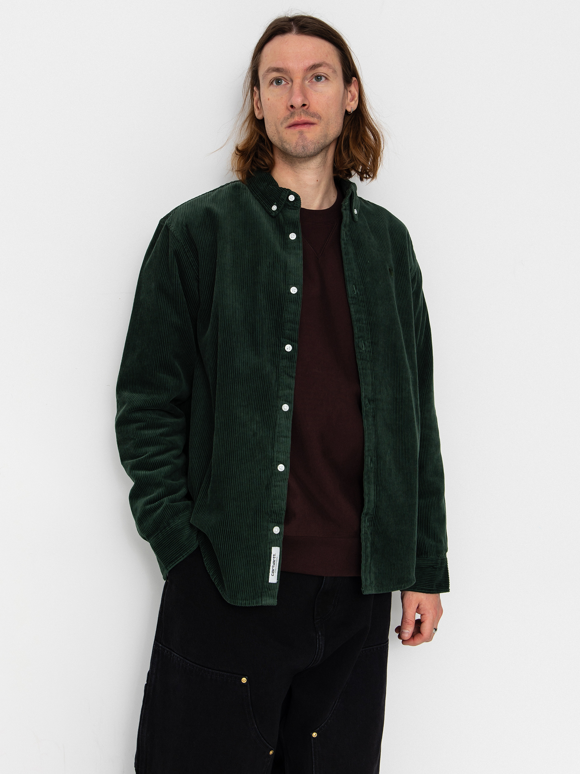 u0420u0438u0437u0430 Carhartt WIP Madison Cord (sycamore tree/sycamore tree)