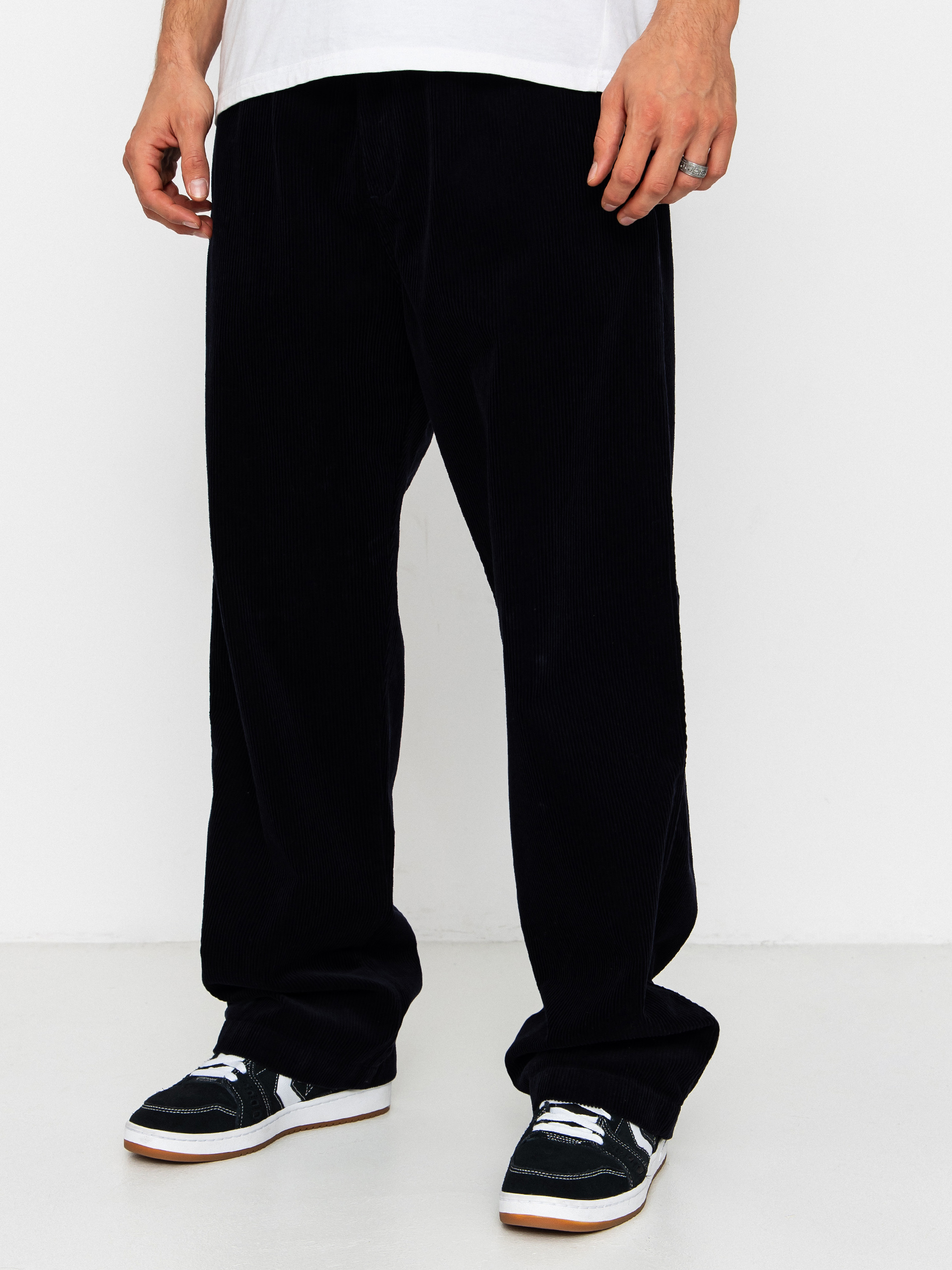 Панталони Carhartt WIP Floyde (dark navy/rinsed)