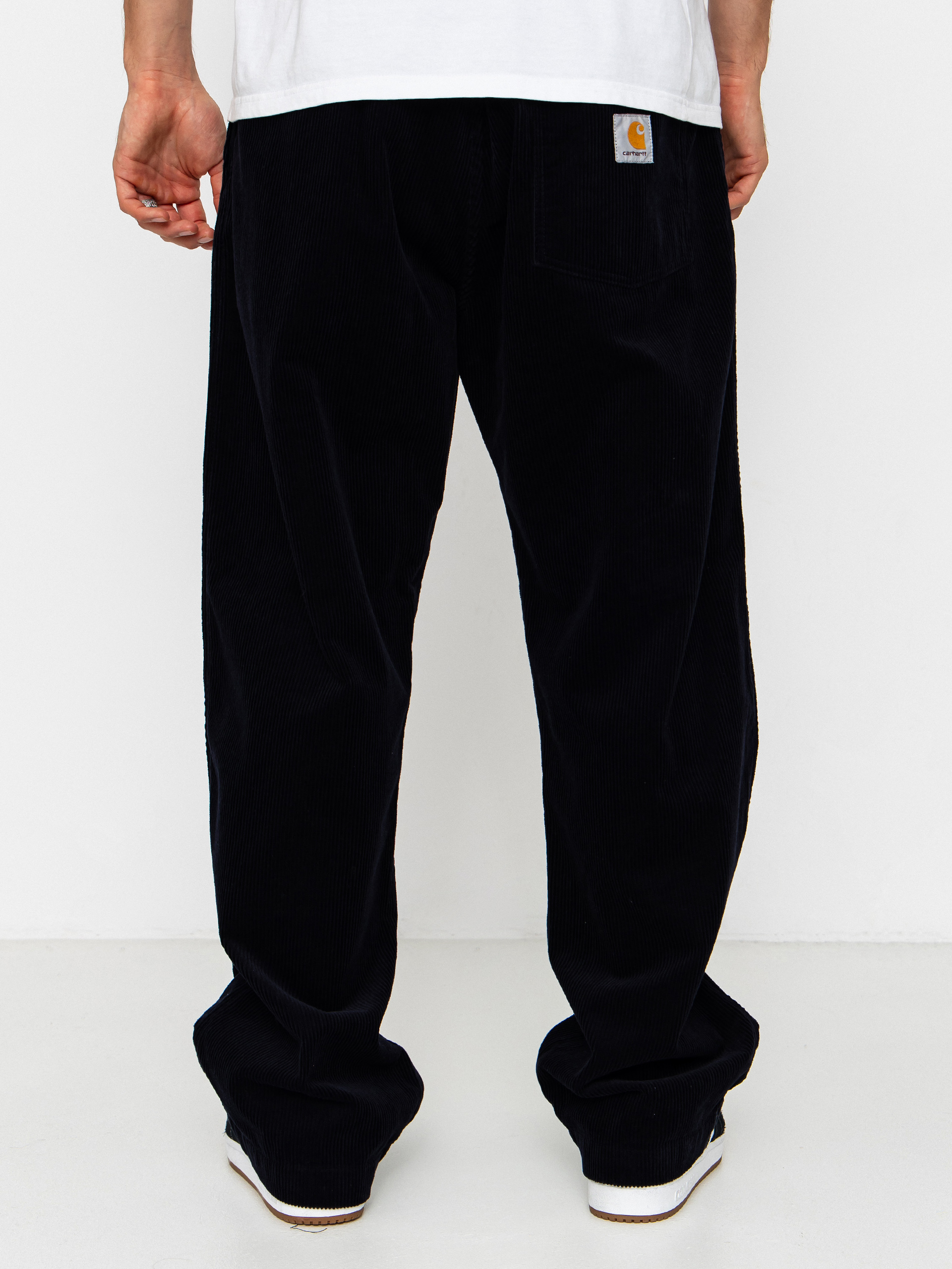 Панталони Carhartt WIP Floyde (dark navy/rinsed)
