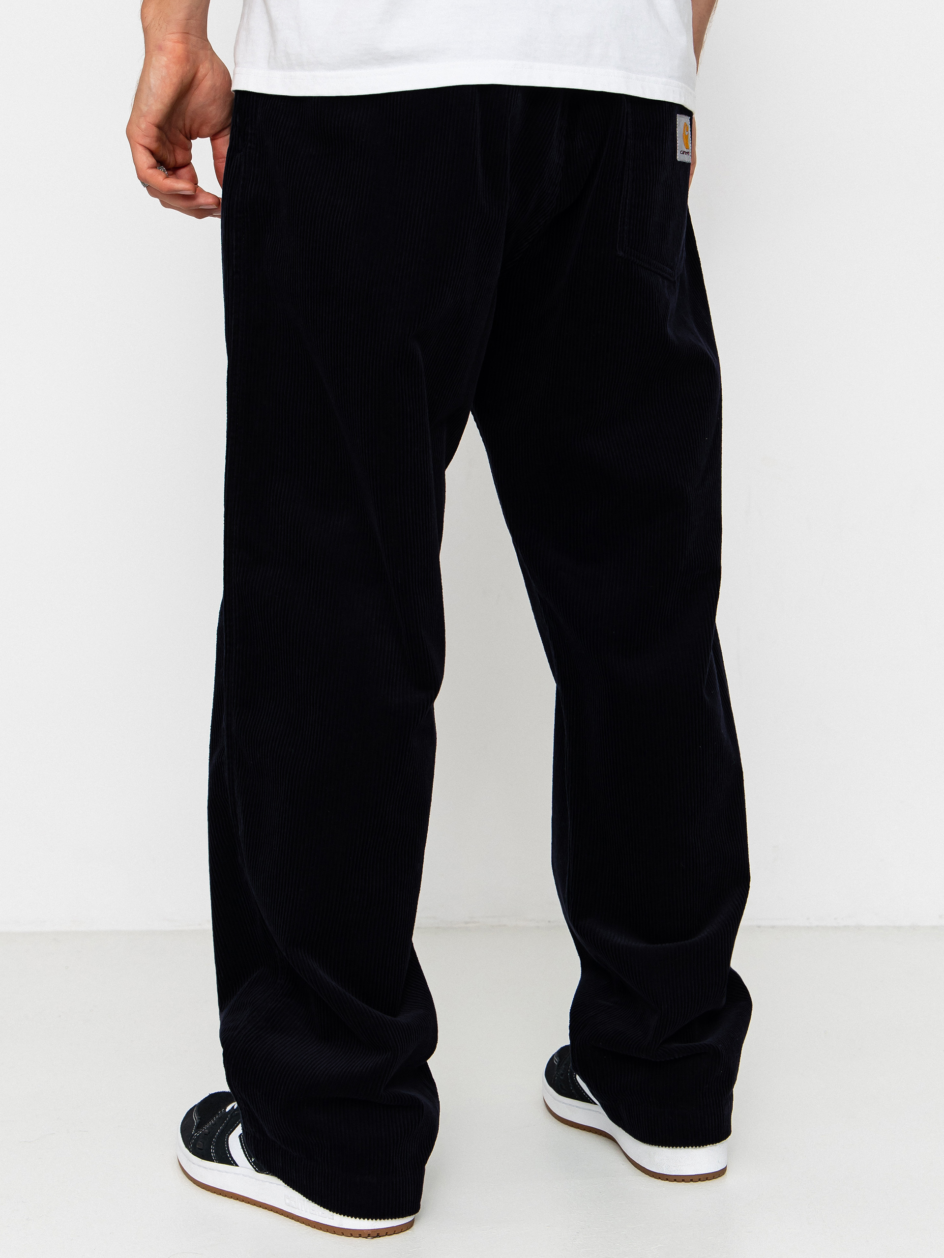 Панталони Carhartt WIP Floyde (dark navy/rinsed)