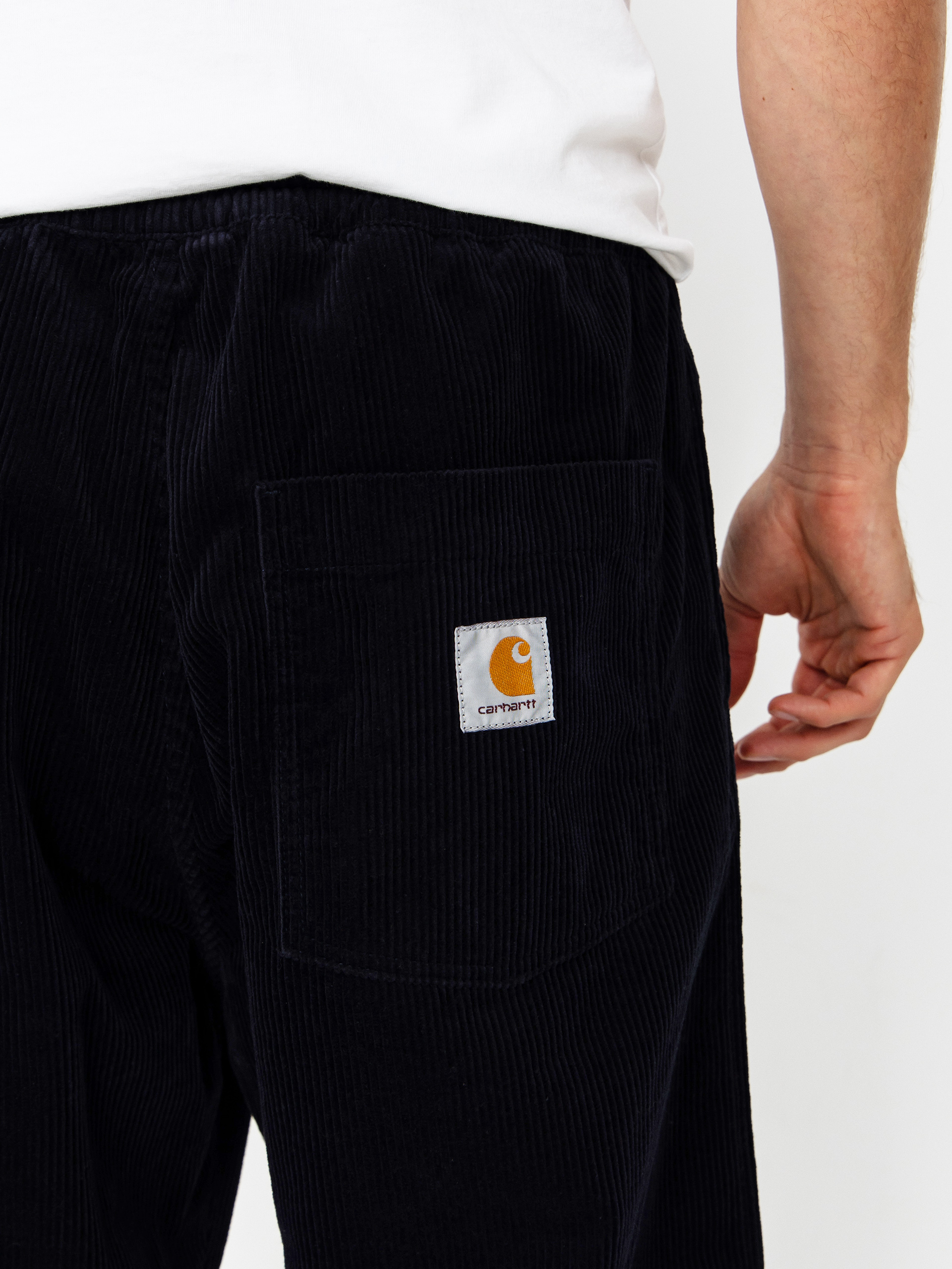 Панталони Carhartt WIP Floyde (dark navy/rinsed)
