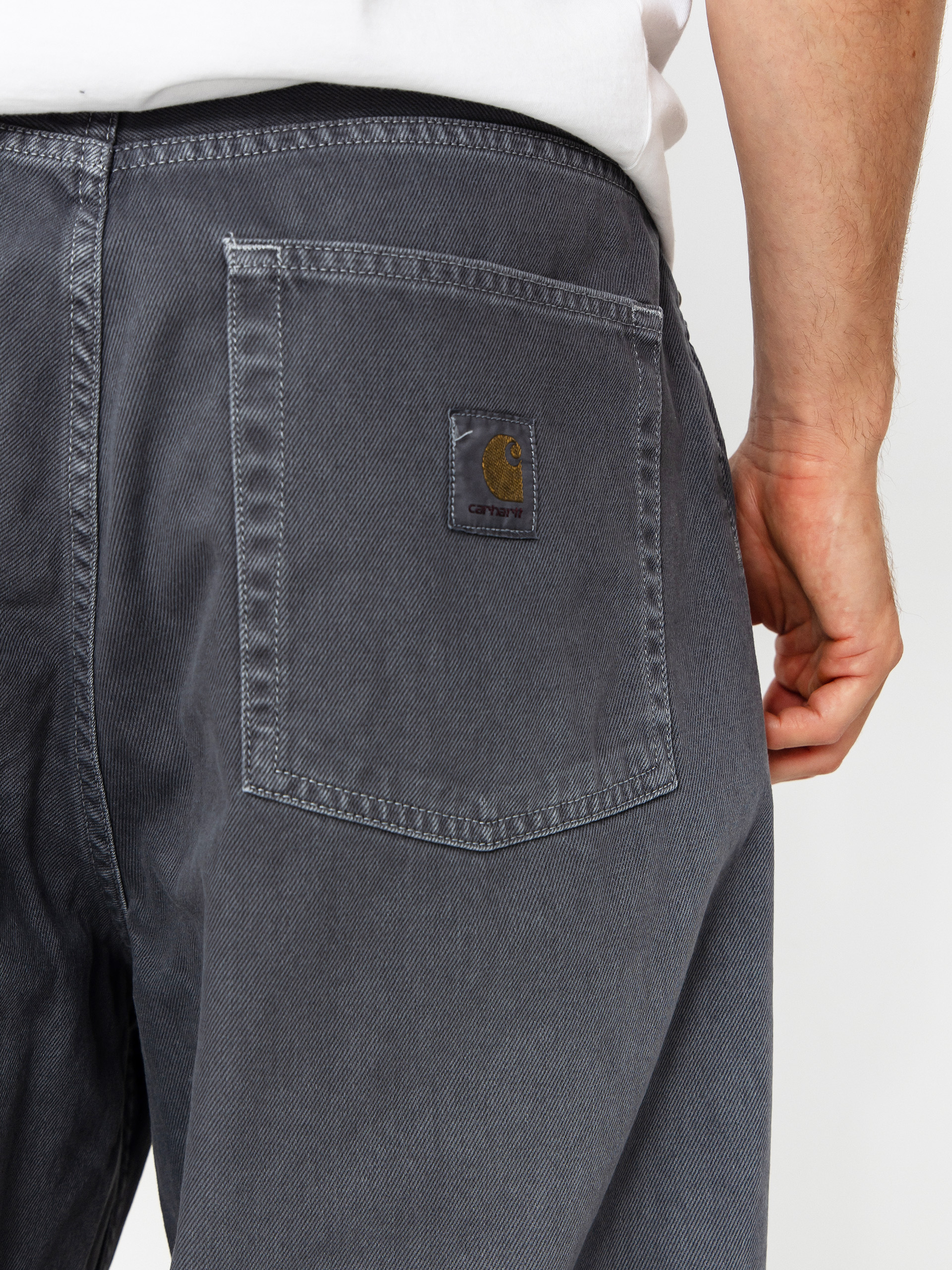 Панталони Carhartt WIP Brandon (graphite/stone dyed)