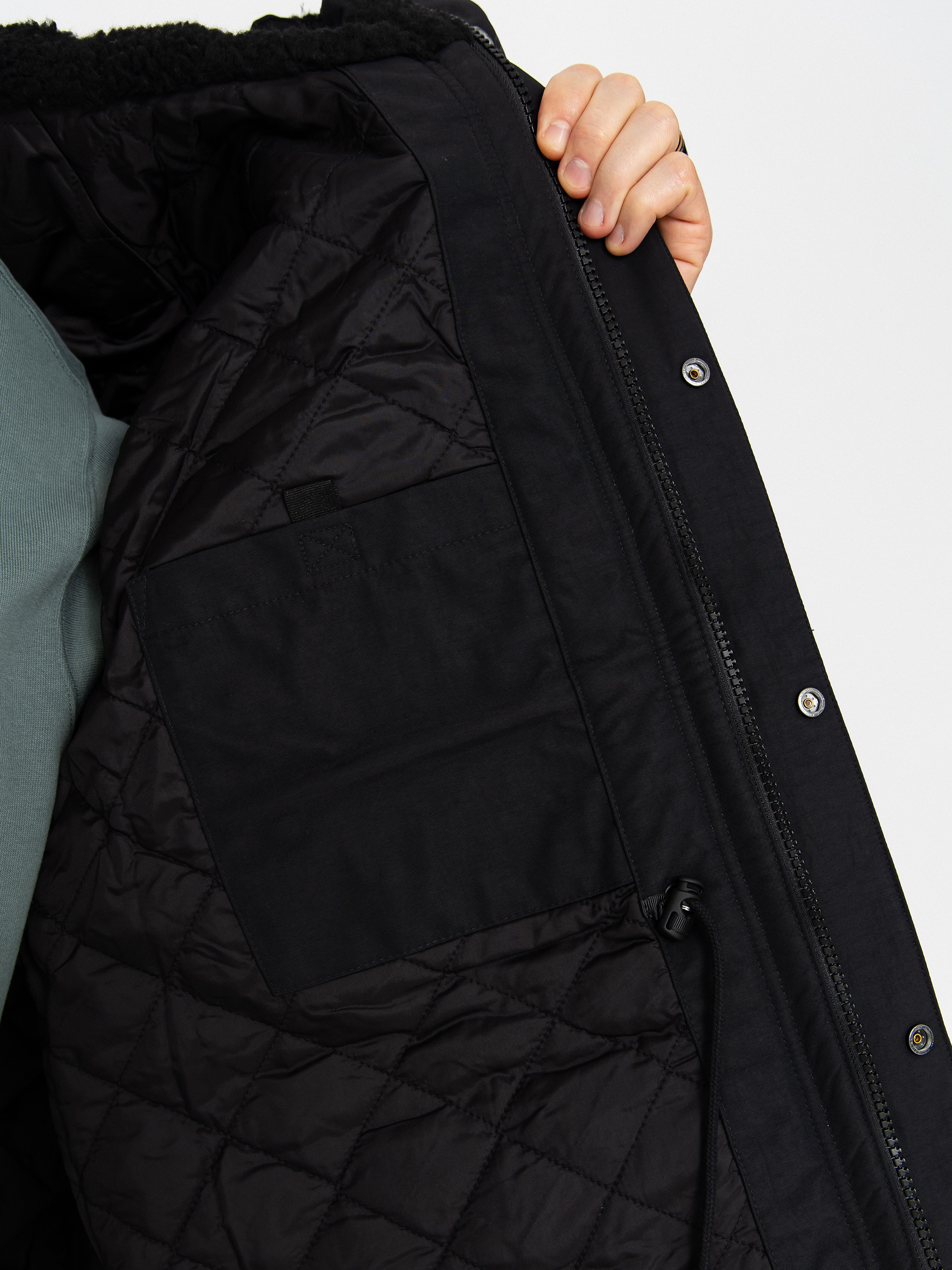 Яке Carhartt WIP Siberia Parka (black)