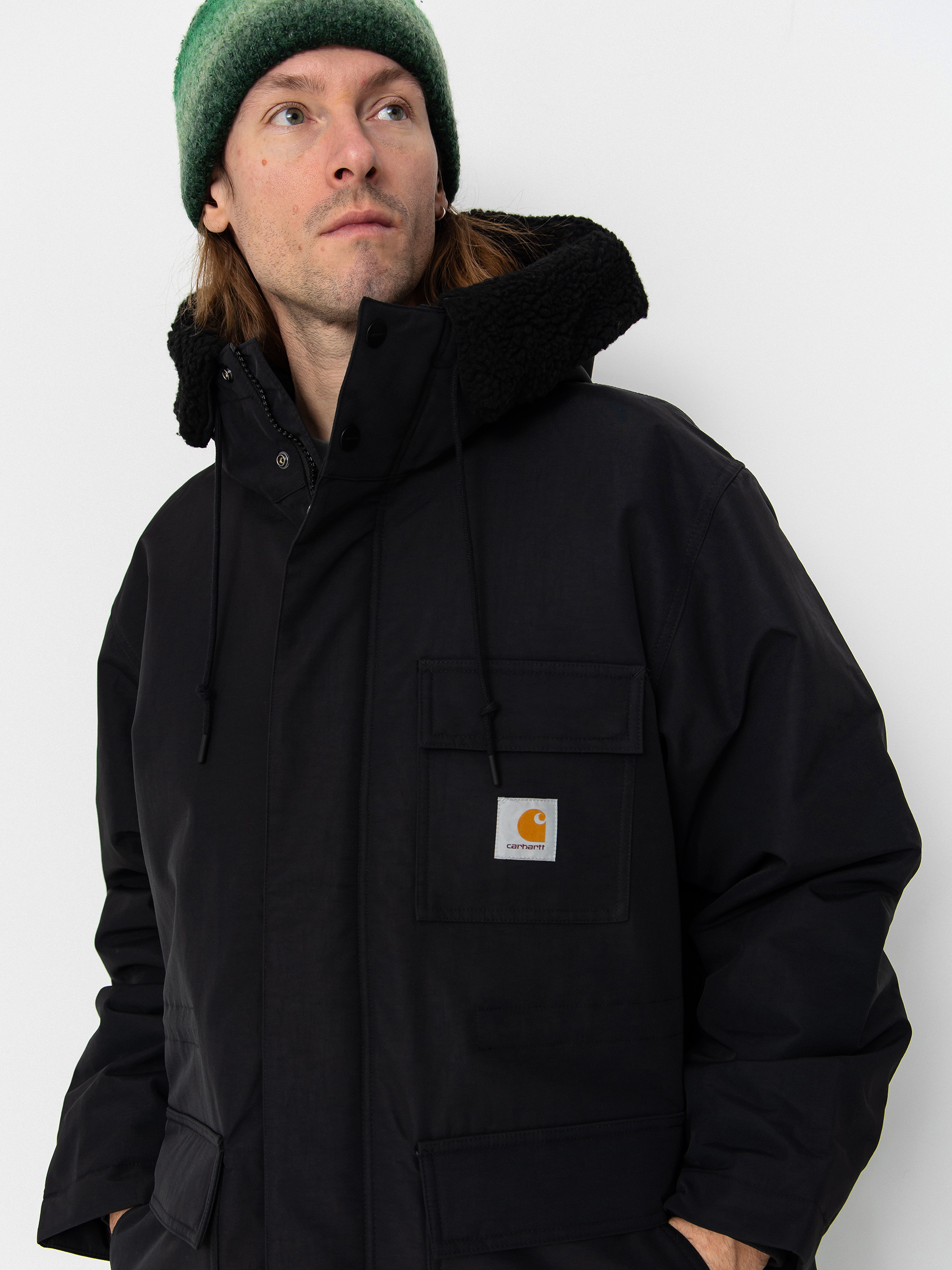 Яке Carhartt WIP Siberia Parka (black)