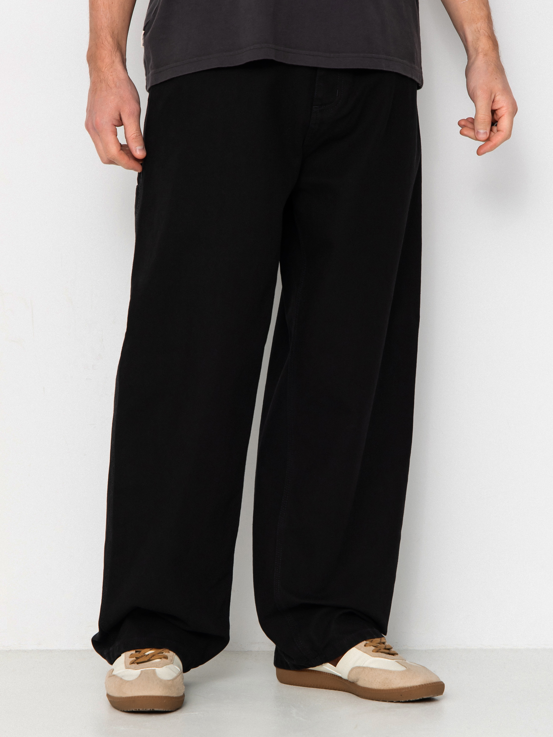 Панталони Carhartt WIP OG Single Knee (black/stone washed)