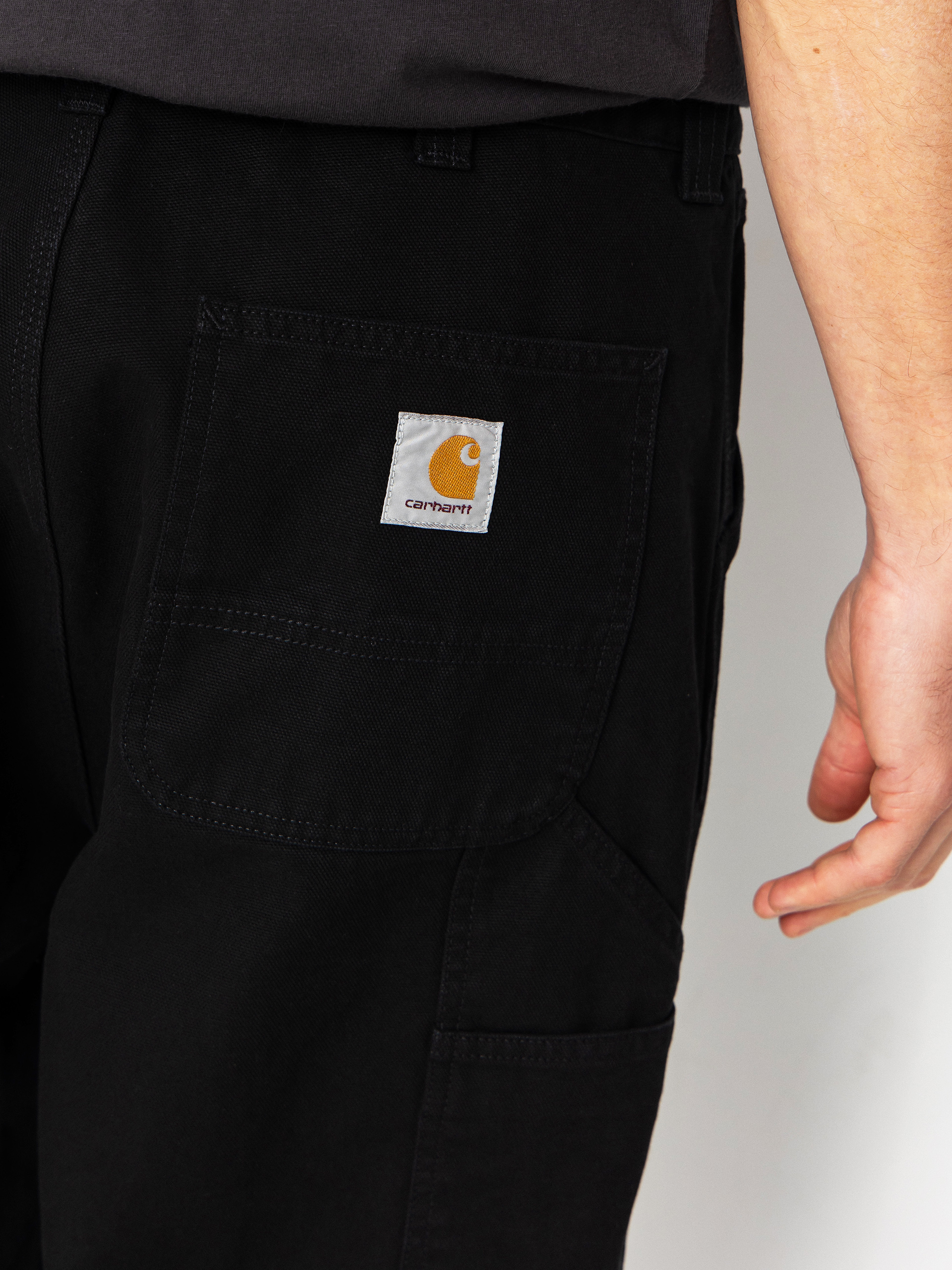 Панталони Carhartt WIP OG Single Knee (black/stone washed)