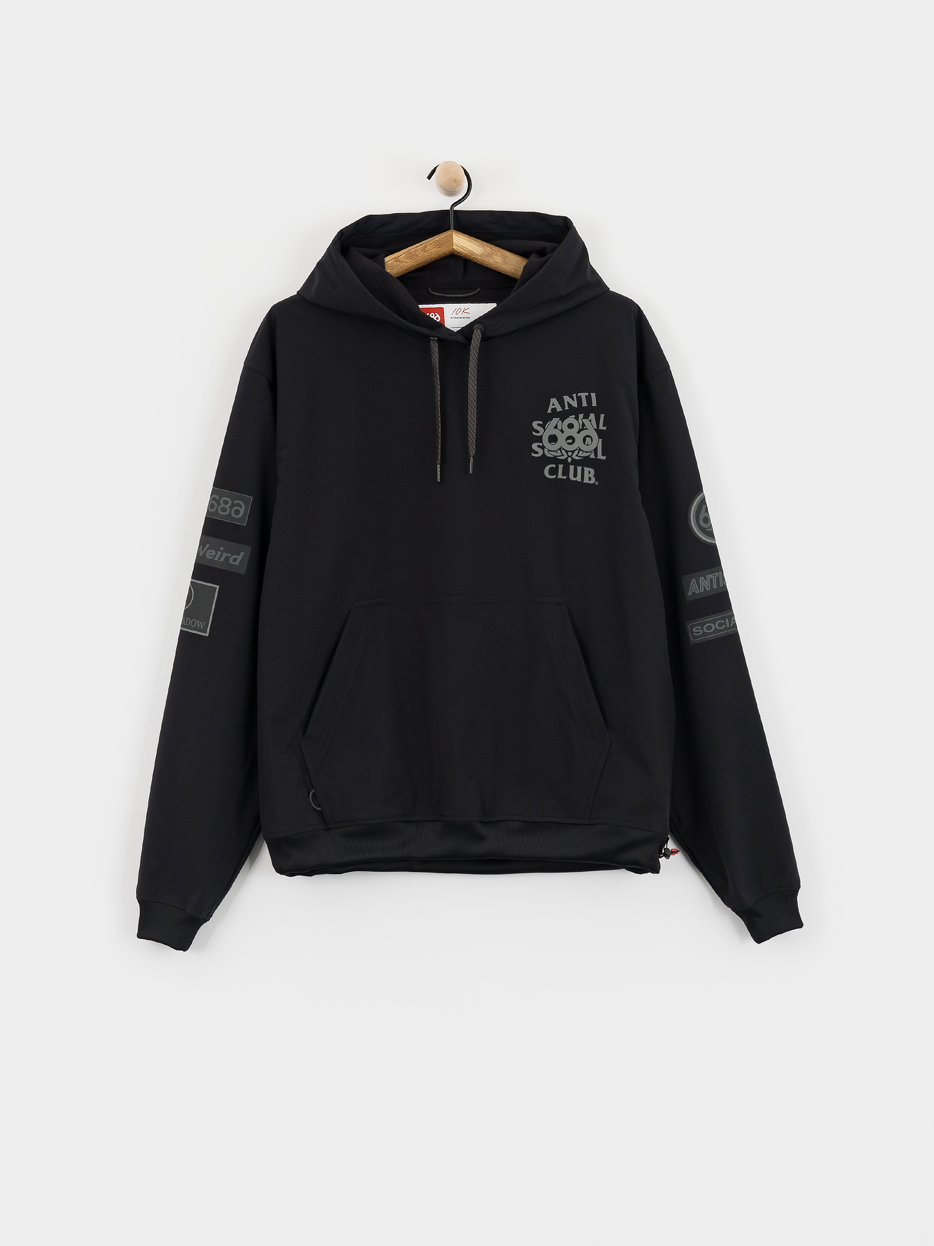 Мъжки Термо суитшърт 686 X ASSC F1 Waterproof Team HD (assc black)