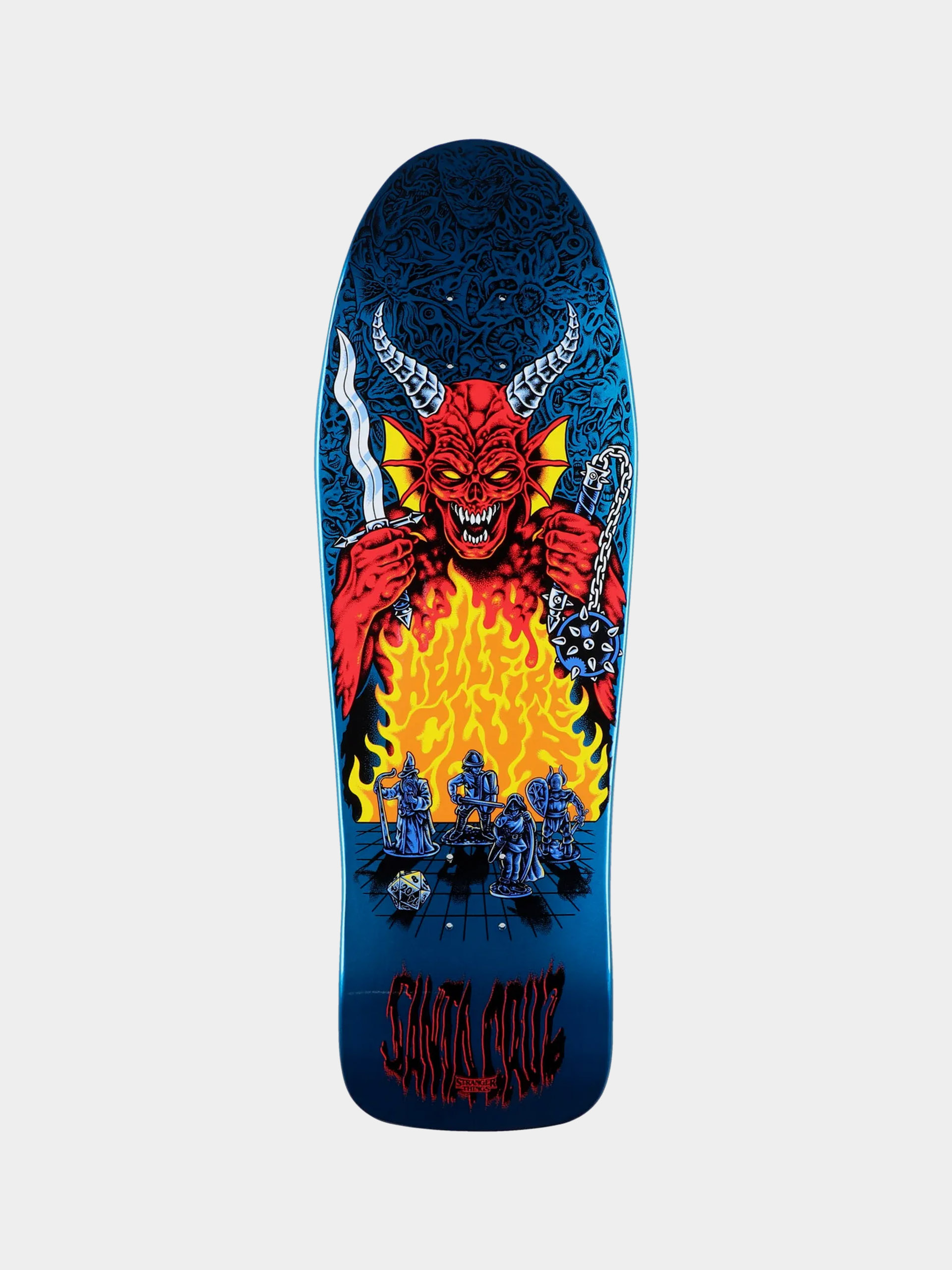 Дъска Santa Cruz X Stranger Things Knox Hellfire Pit