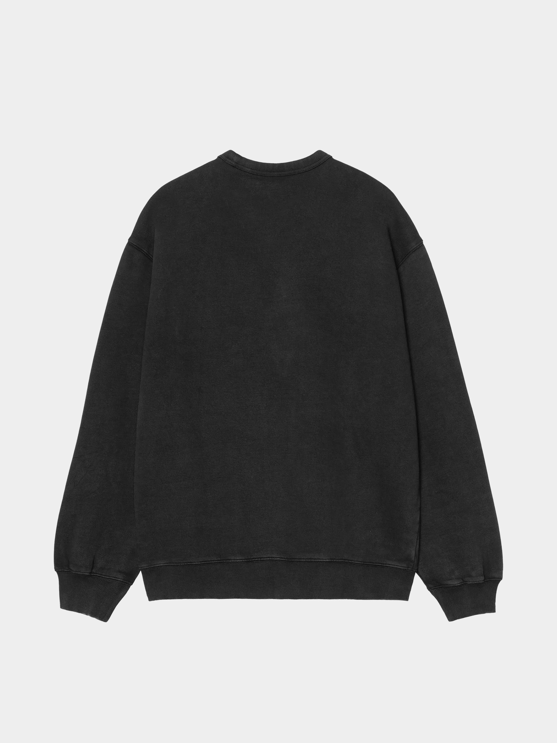Суитшърт Carhartt WIP Faded Pond Corps (black)