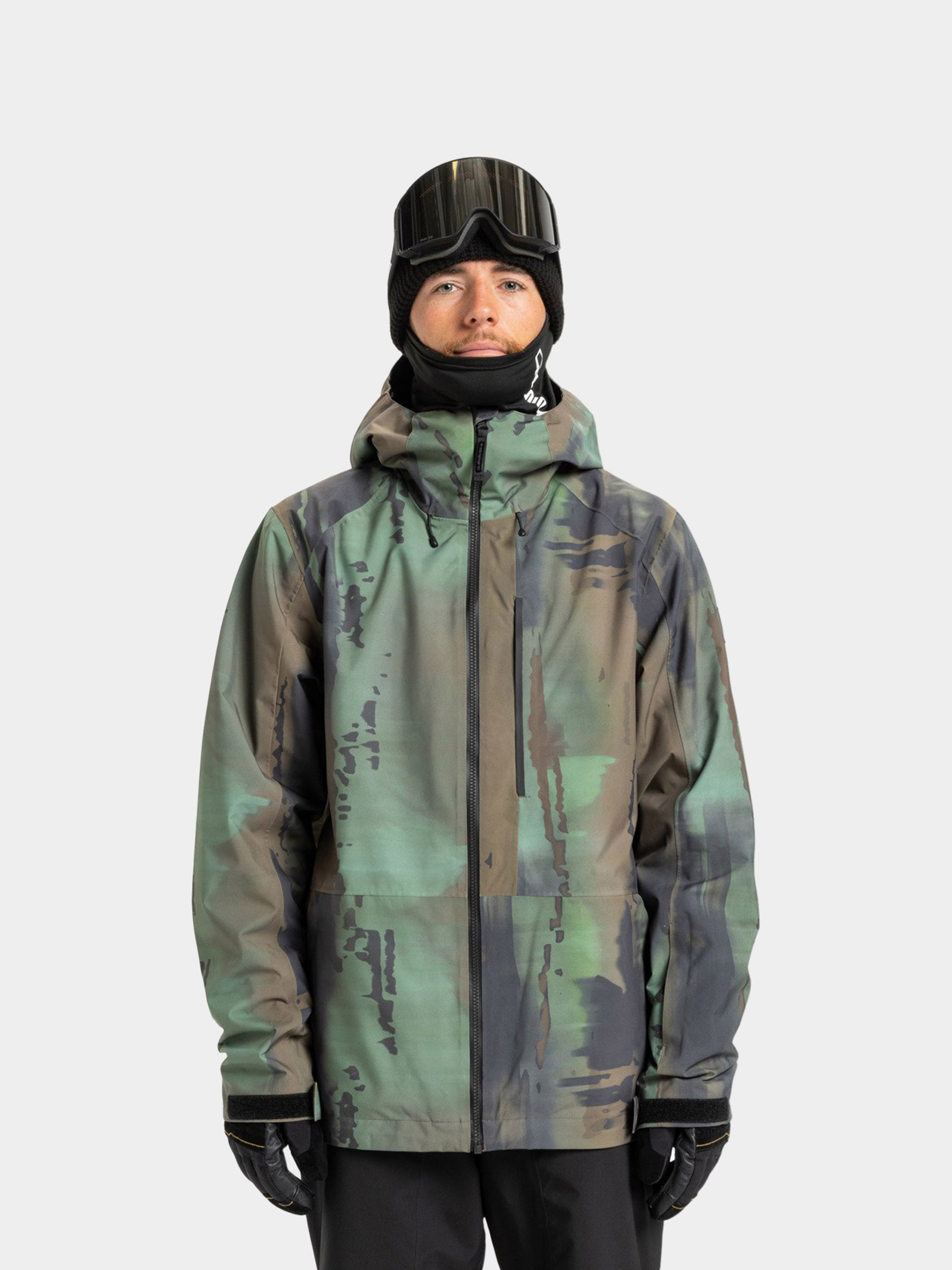 Мъжки Сноуборд яке Quiksilver Muldrow 20K (bloomfade dark ivy)