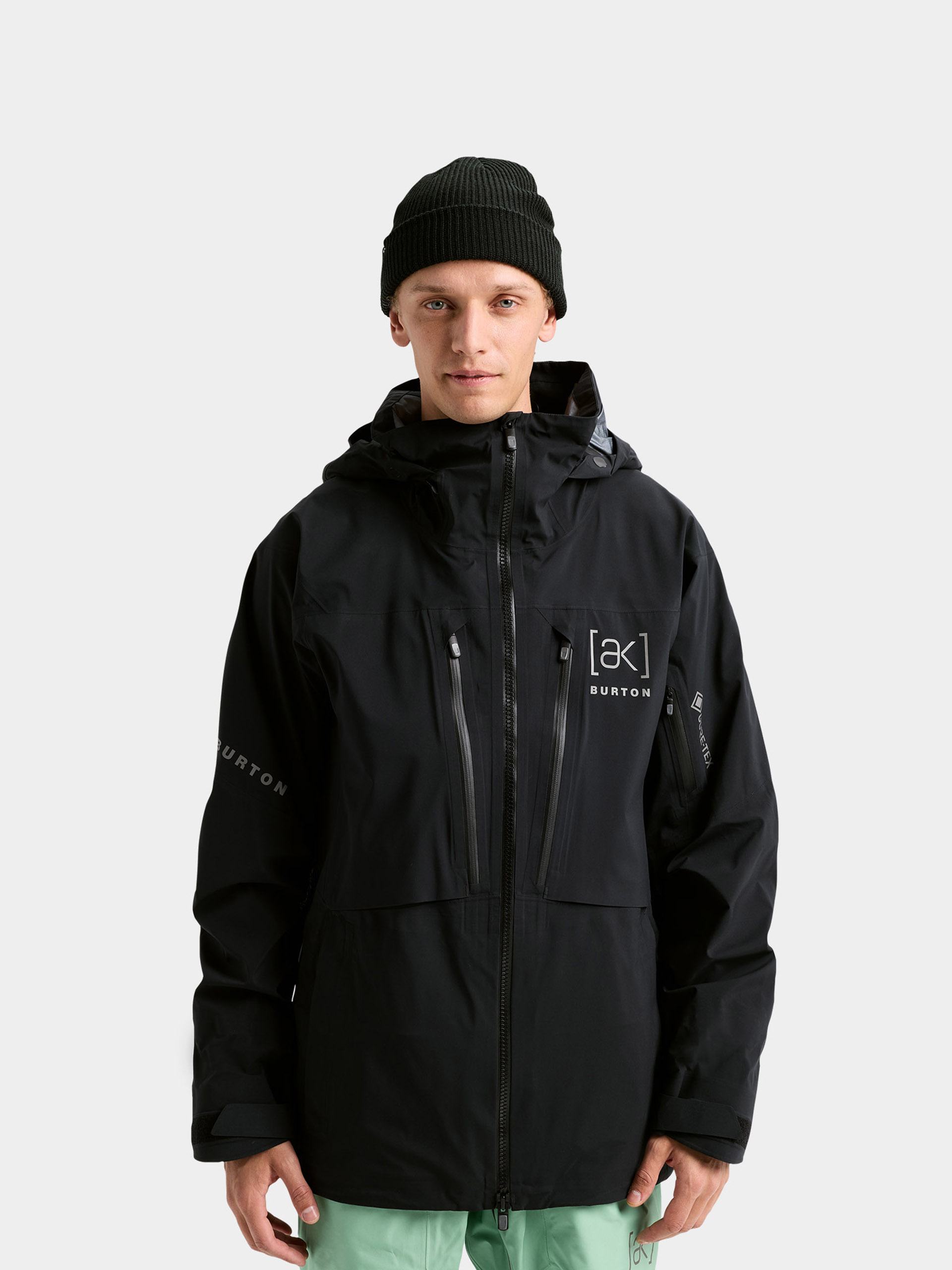 Мъжки Сноуборд яке Burton Ak Gore Tex Hover Stretch 3L (true black)