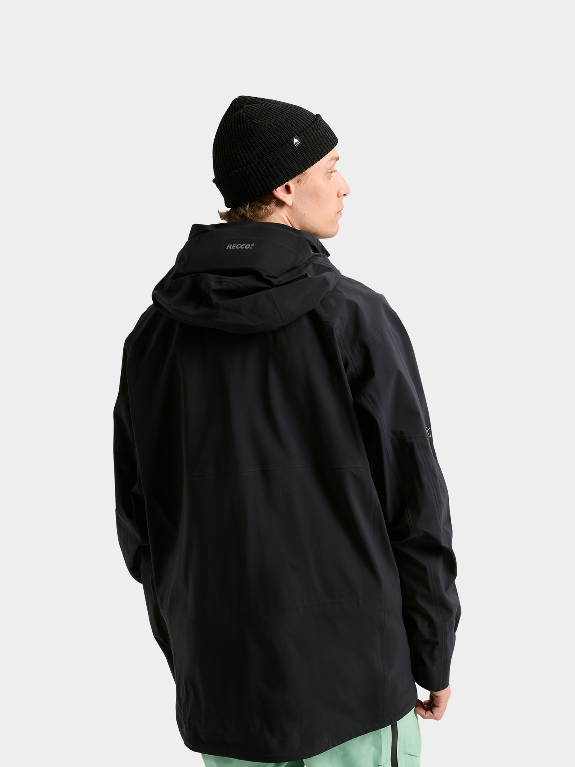 Мъжки Сноуборд яке Burton Ak Gore Tex Hover Stretch 3L (true black)