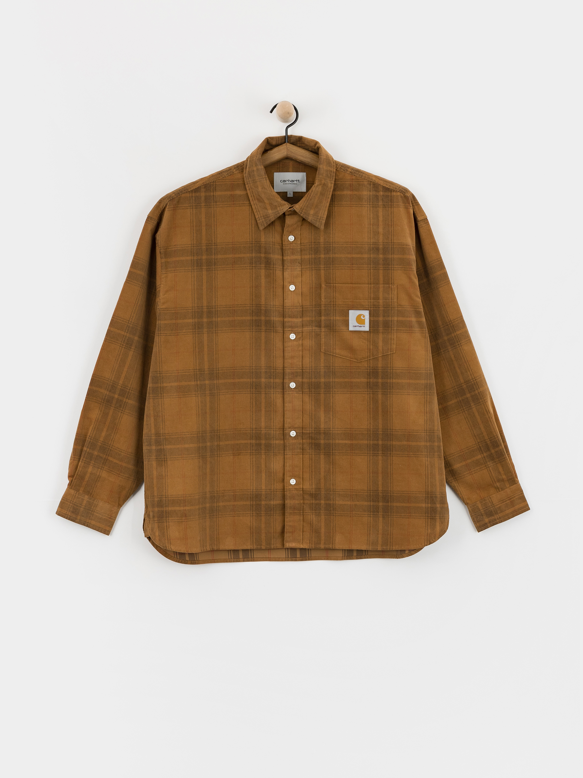 Риза Carhartt WIP Wilber (wilber check/hamilton brown)
