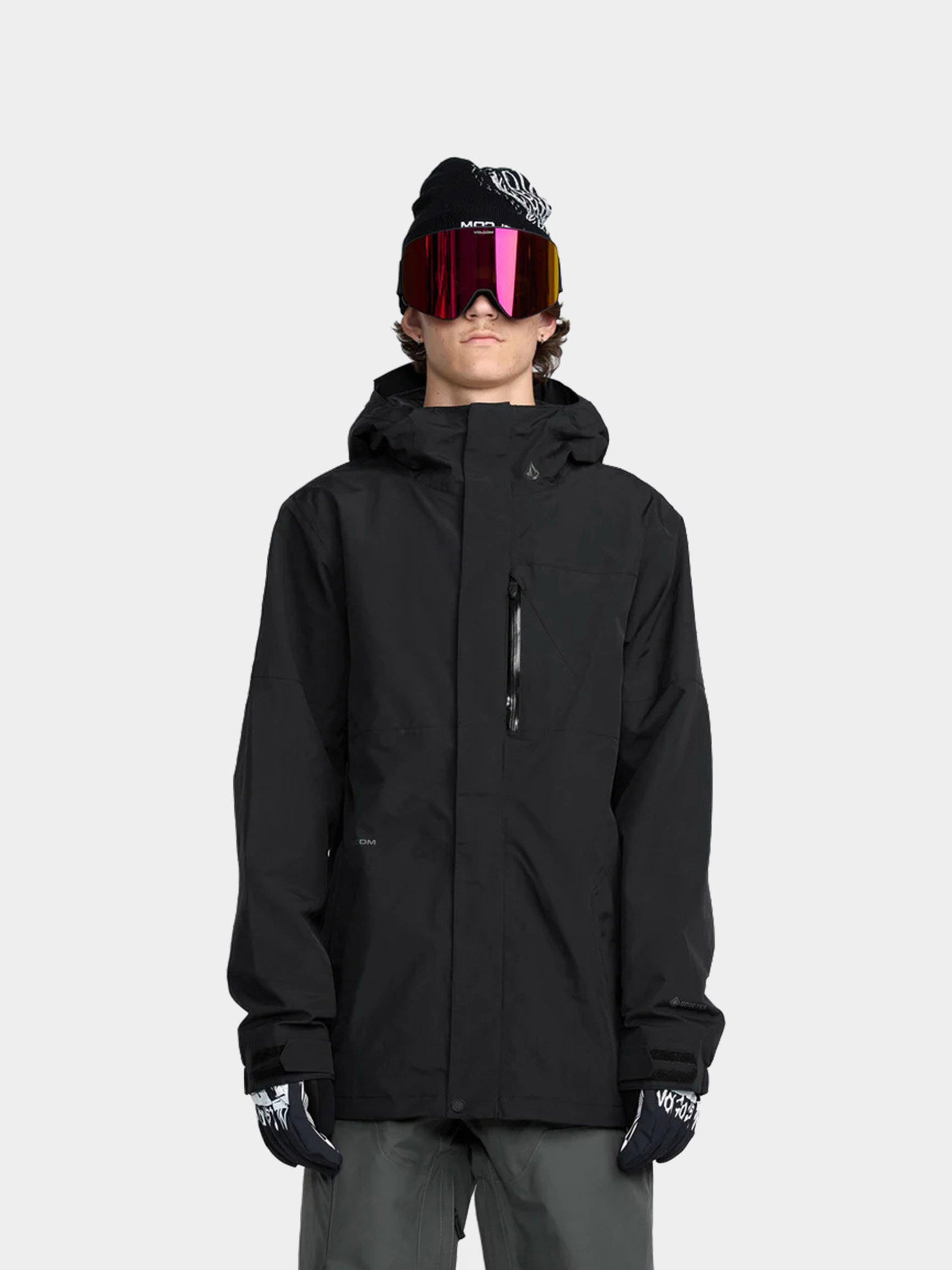 Мъжки Сноуборд яке Volcom L Gore Tex (black)
