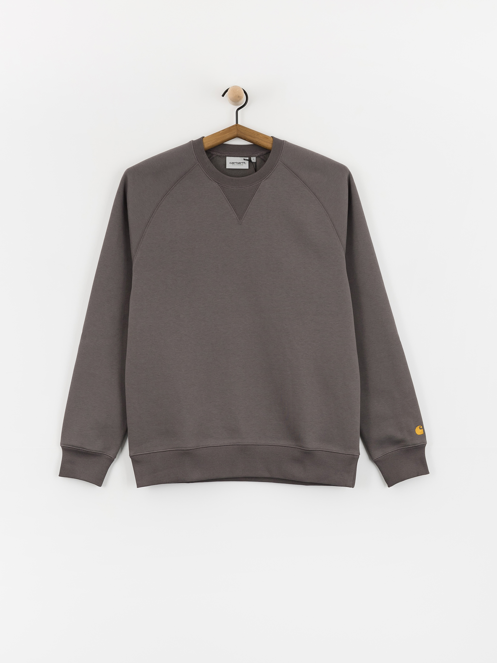 Суитшърт Carhartt WIP Chase (porphyry/gold)