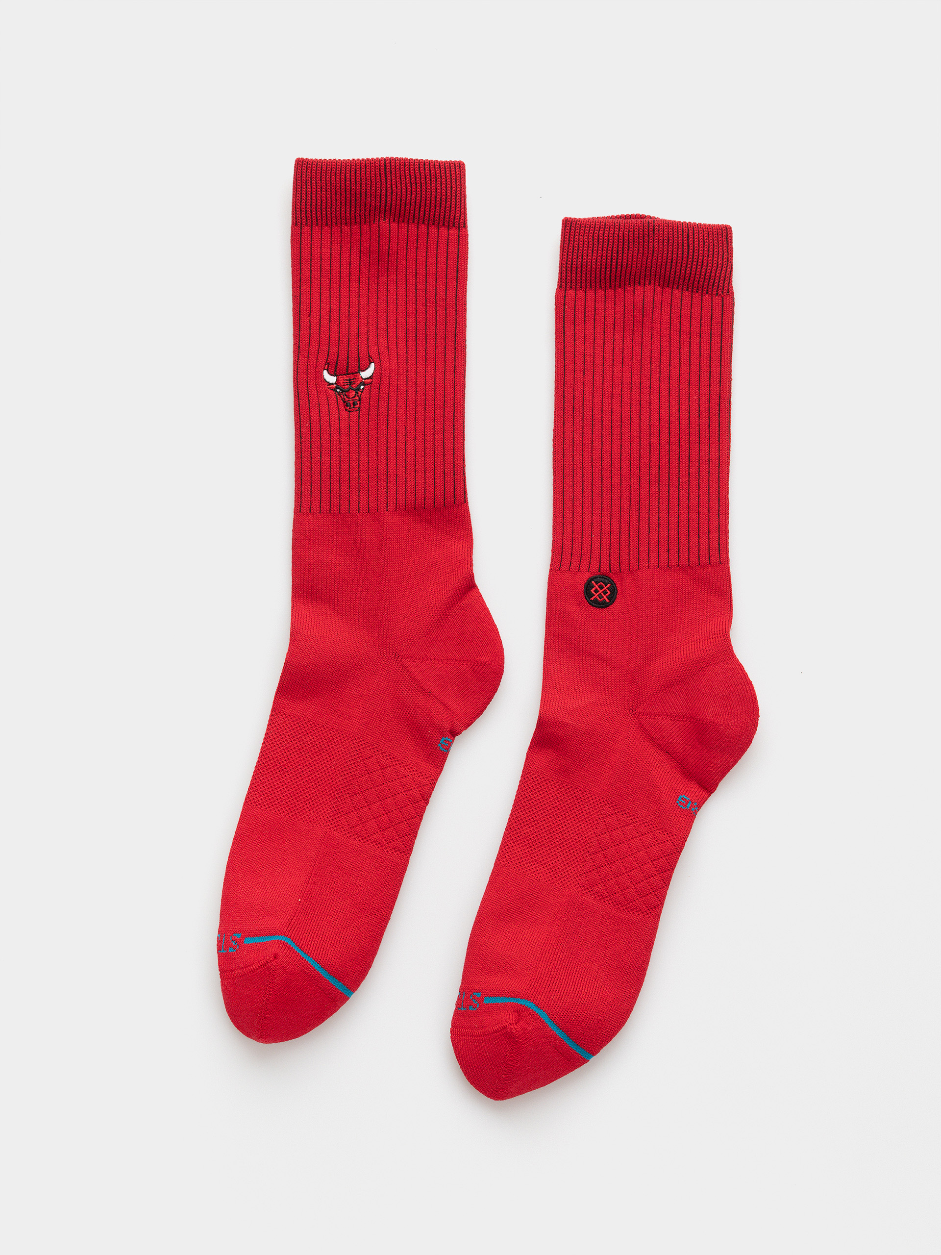 Чорапи Stance Bulls Badged Crew (red)