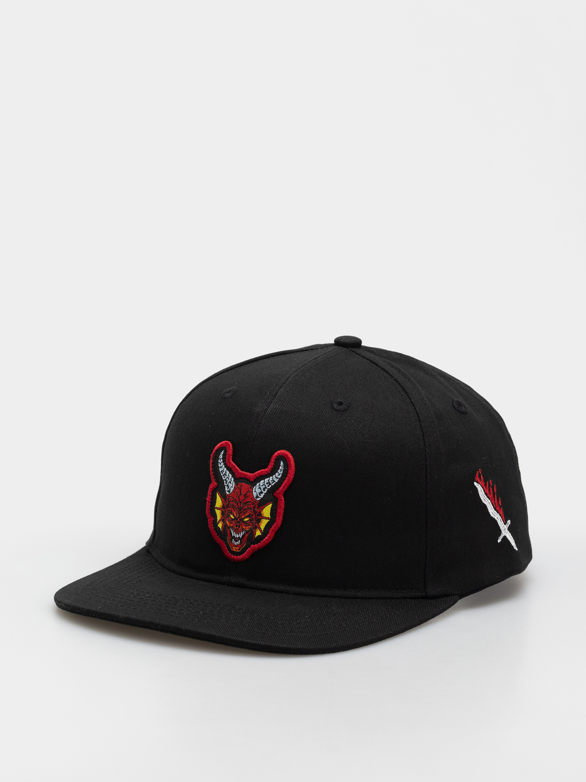 Шапка с козирка Santa Cruz X Stranger Things Hellfire Club Snapback Structured Hat