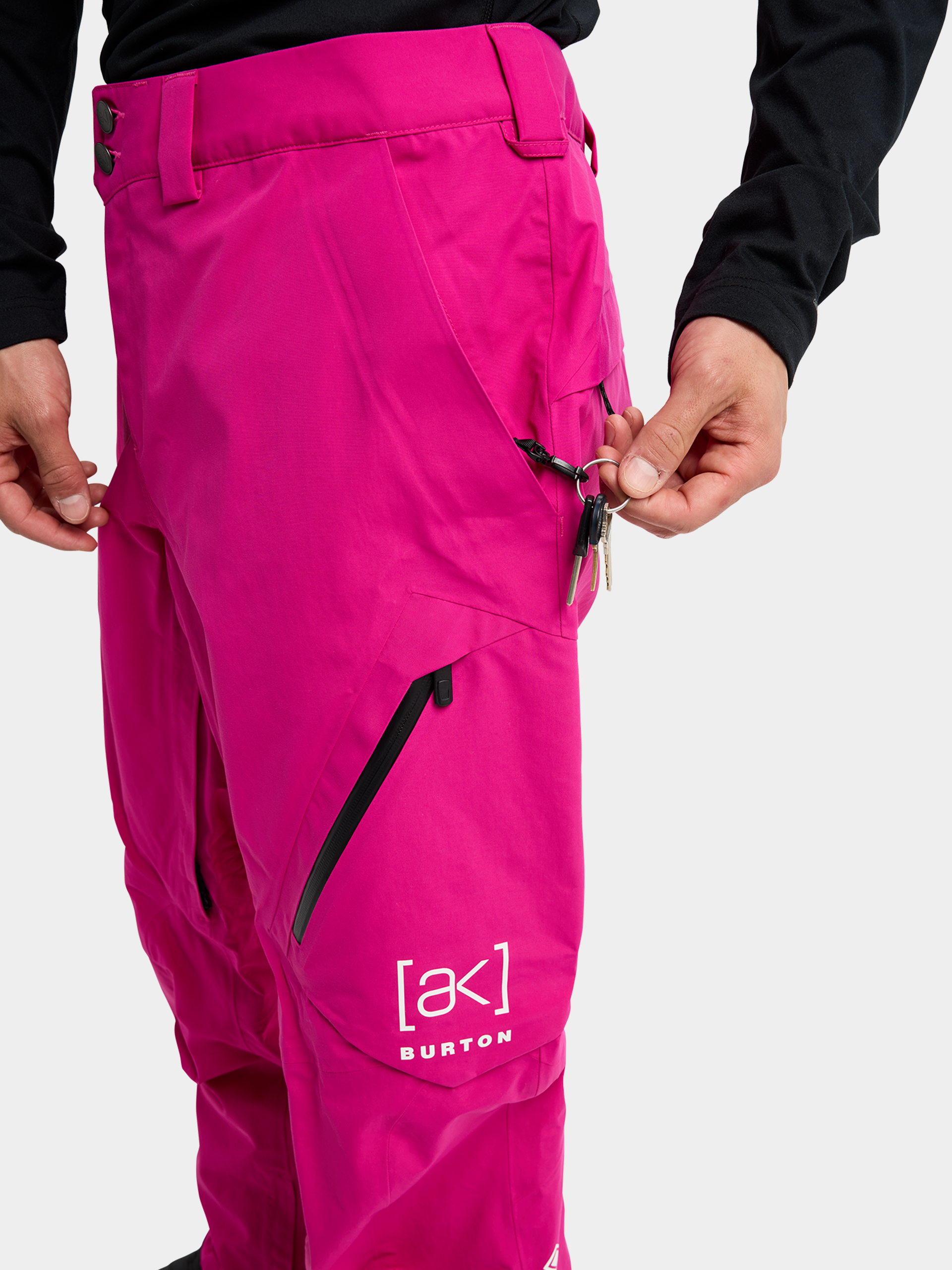 Мъжко Сноуборд панталони Burton Ak Gore Tex Cyclic 2L (very berry)