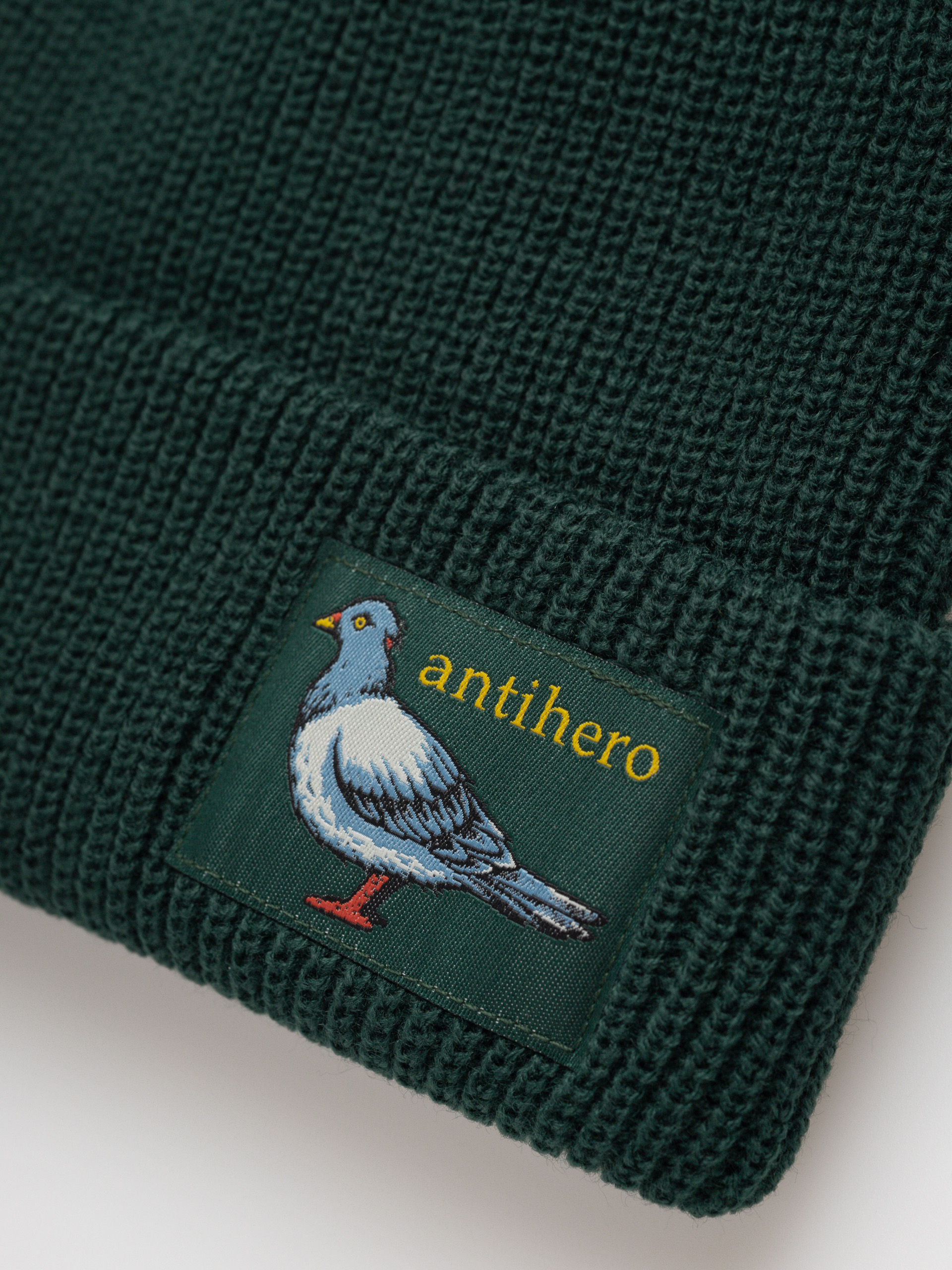 Шапка Antihero Lil Pigeon Label (green/yellow)