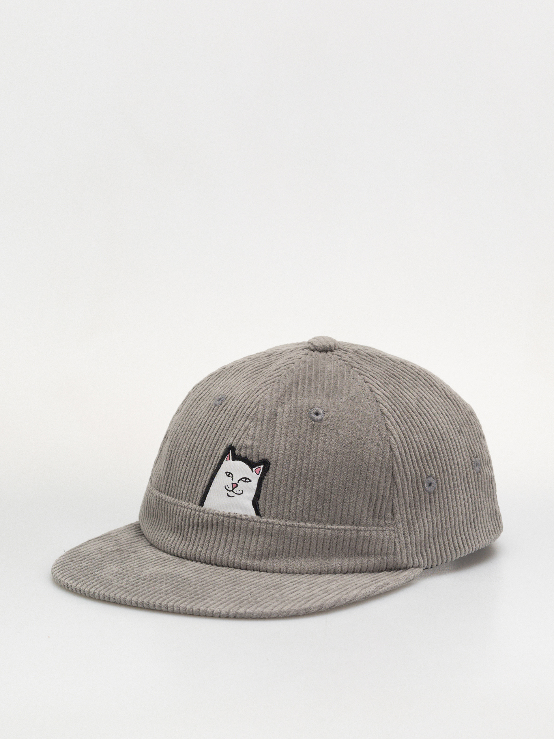 Шапка с козирка RipNDip Lord Nermal Corduroy Snapback (charcoal)
