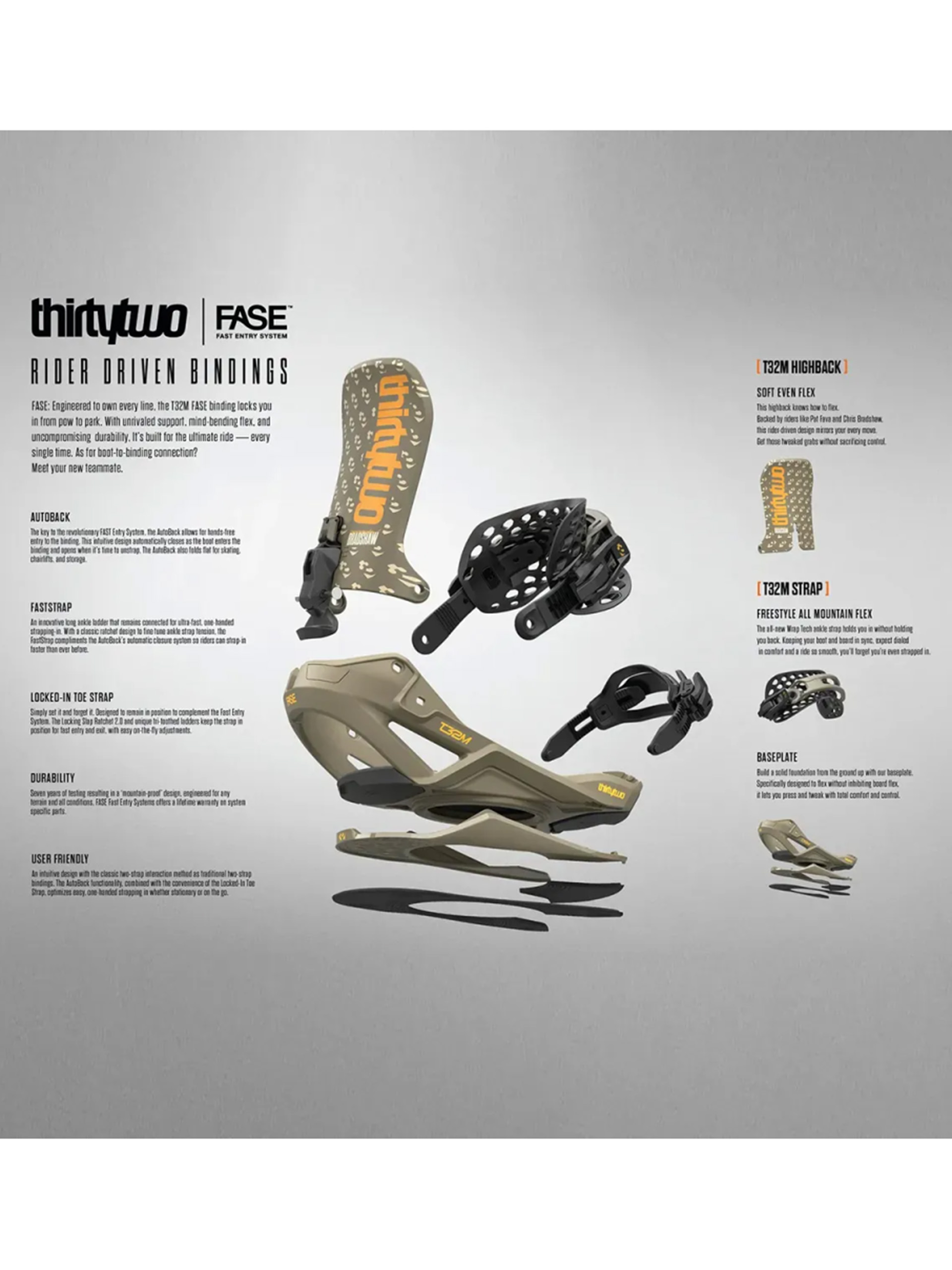 Мъжко Сноуборд автомати ThirtyTwo T32M Fase (white)