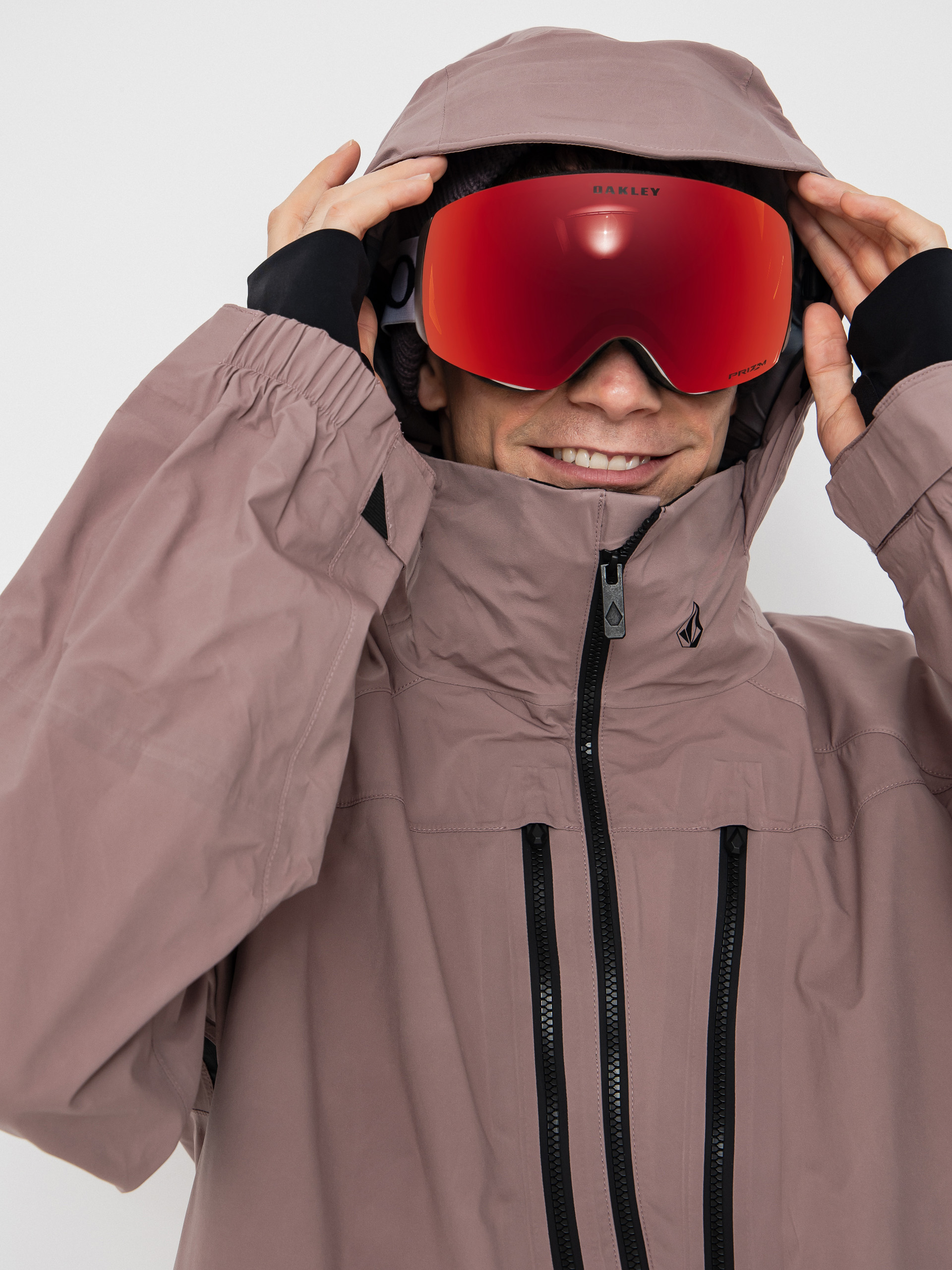 Мъжки Сноуборд яке Volcom Guch Stretch Gore (mauve)