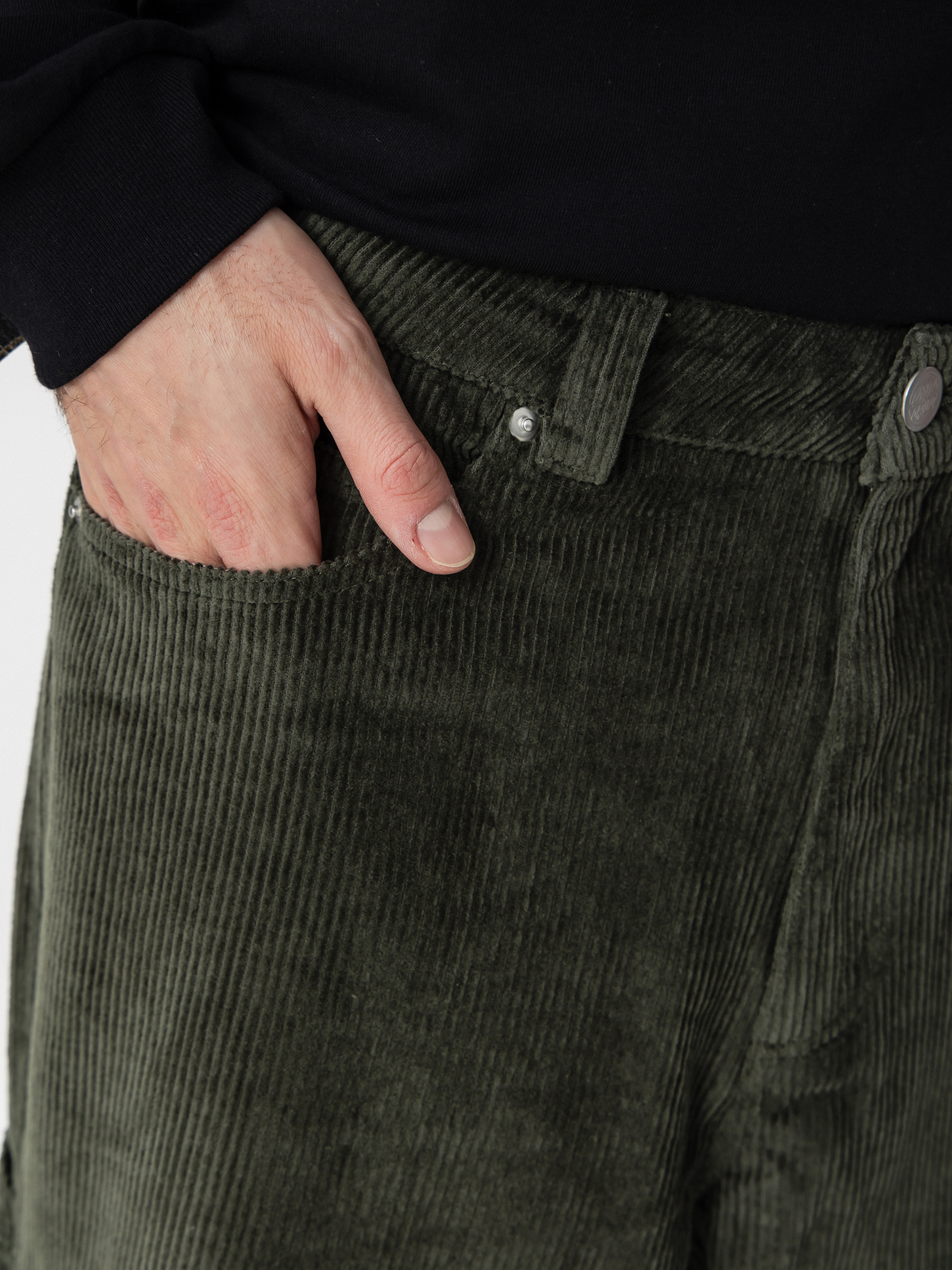 Панталони Santa Cruz Carpenter Big (dark moss cord)