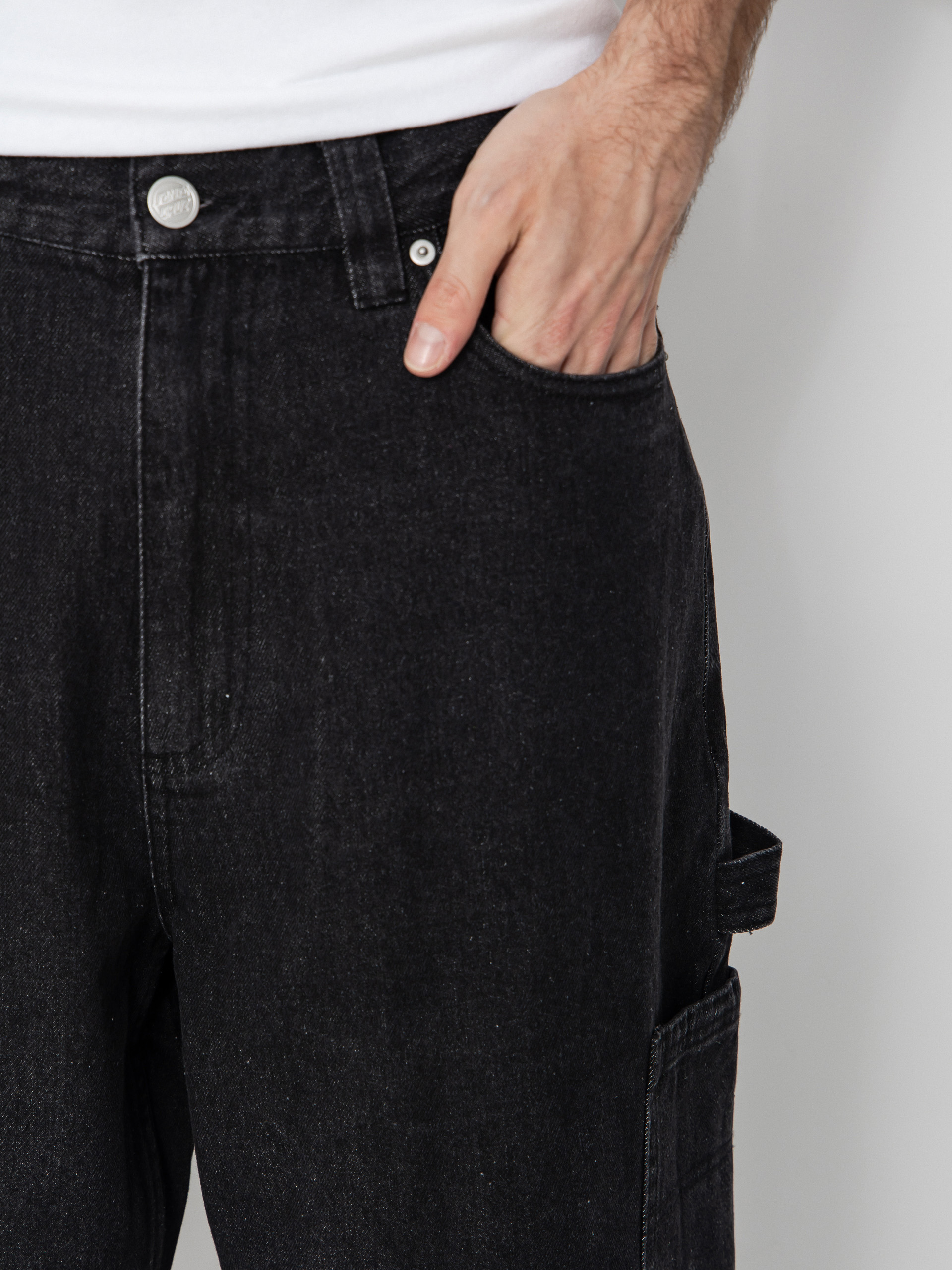 Панталони Santa Cruz Carpenter Big (black wash)