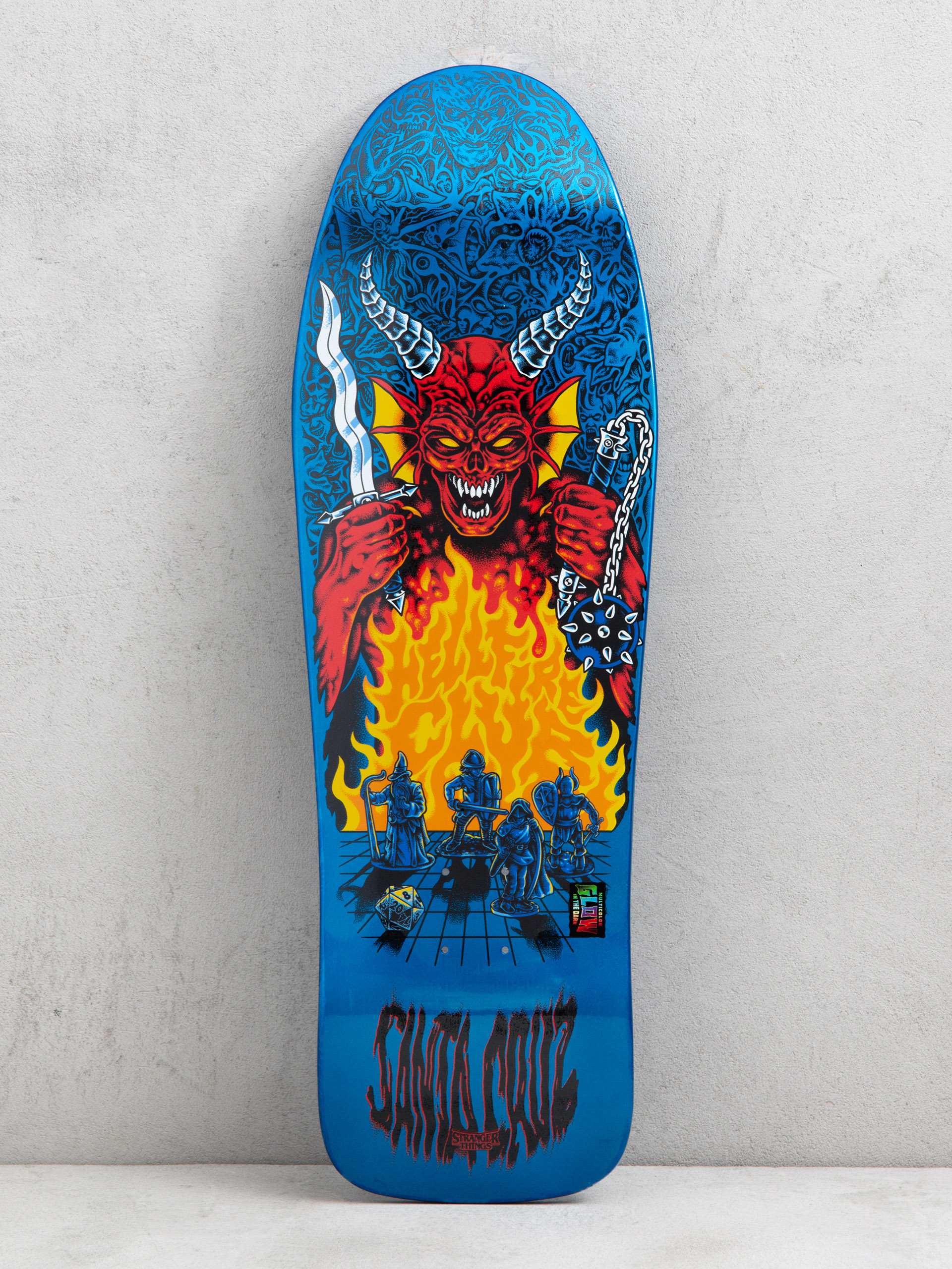 Дъска Santa Cruz X Stranger Things Knox Hellfire Pit