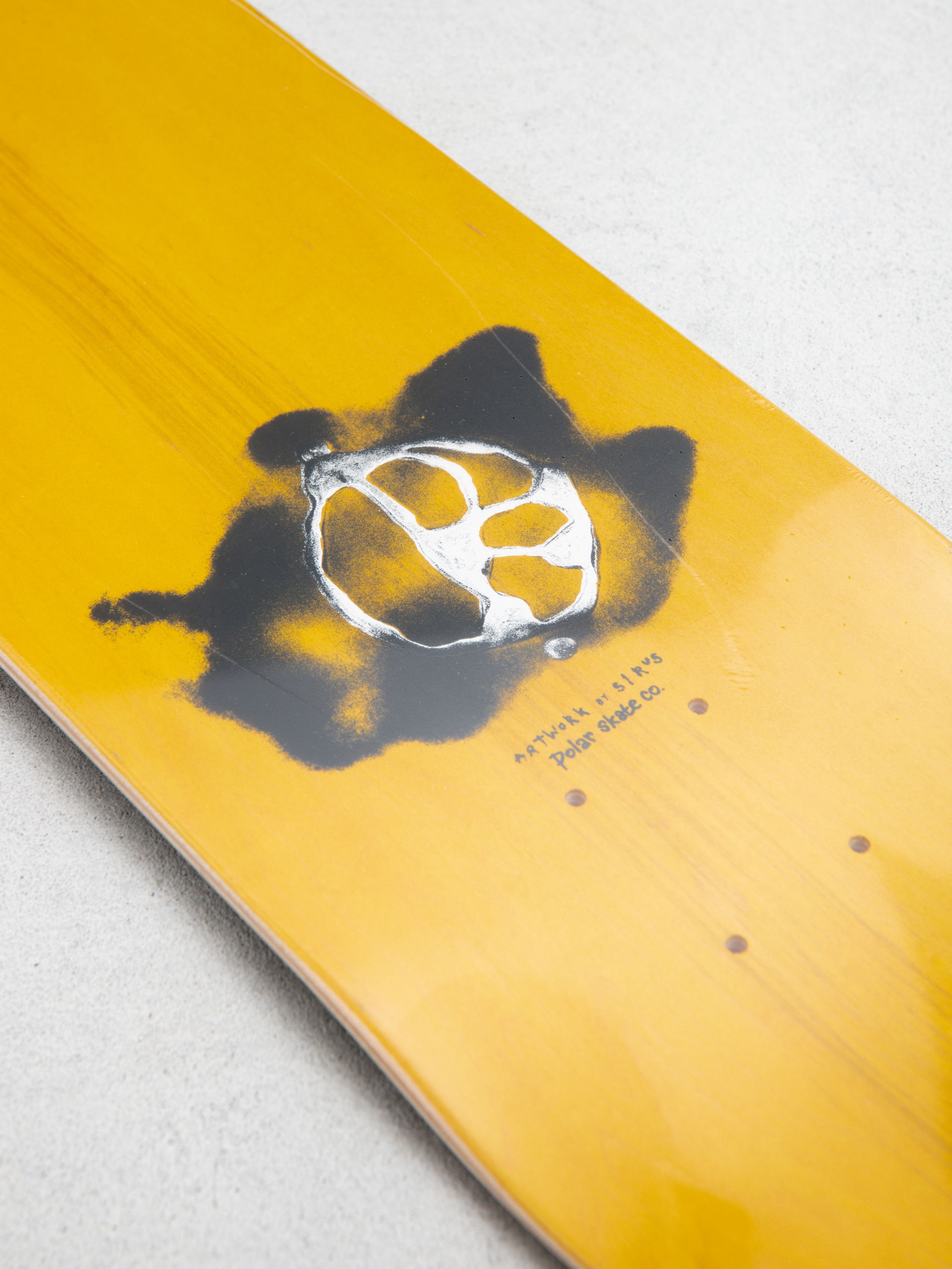 Дъска Polar Skate Team Stroke Logo (black)