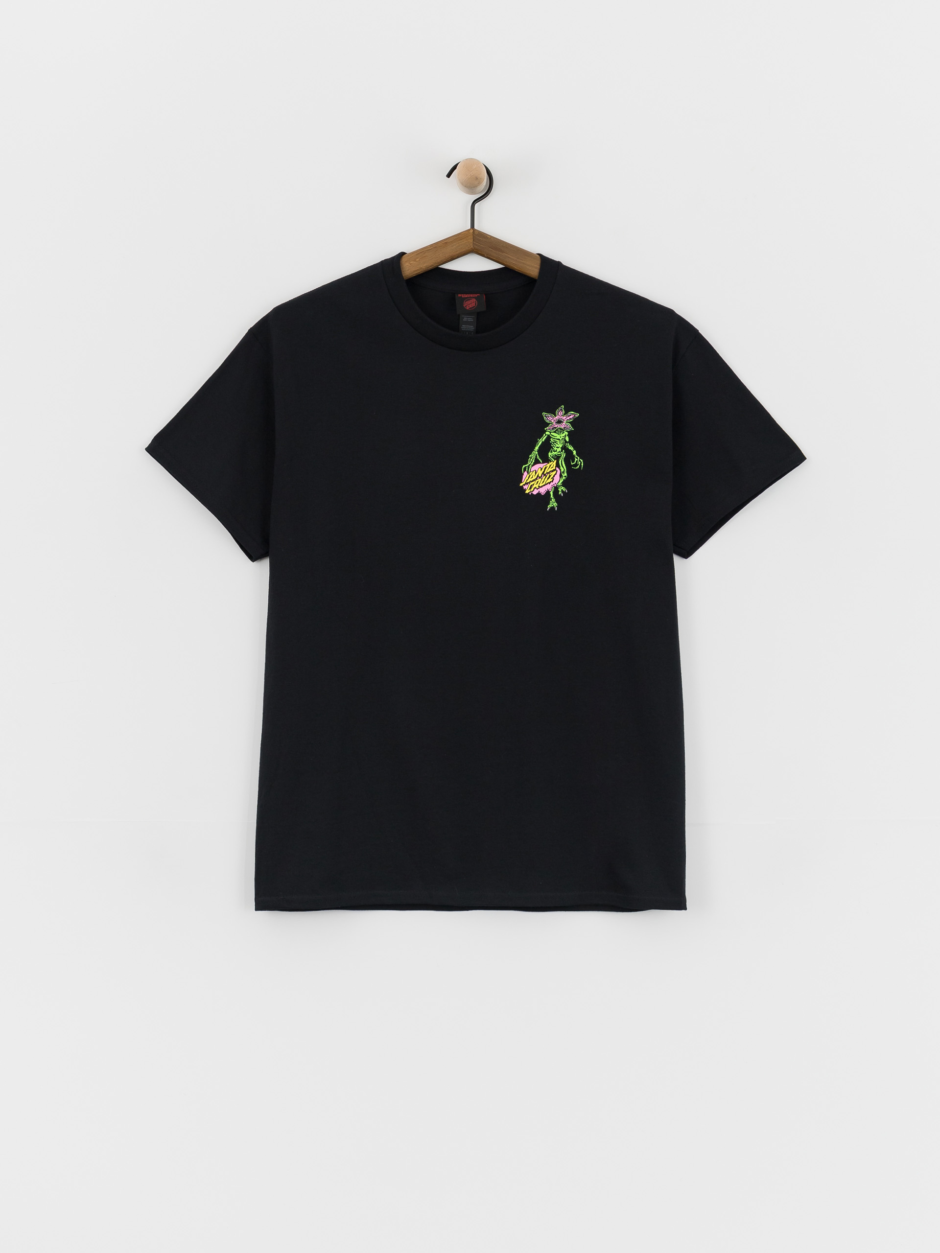 Тениска Santa Cruz X Stranger Things Demogorgon Dot (black)